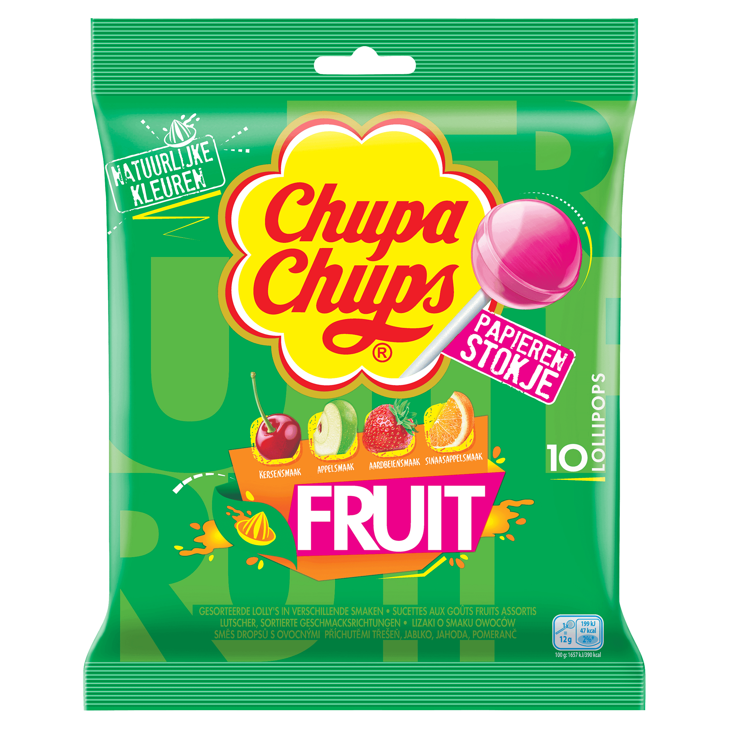 Chupa Chups Fruit 10x