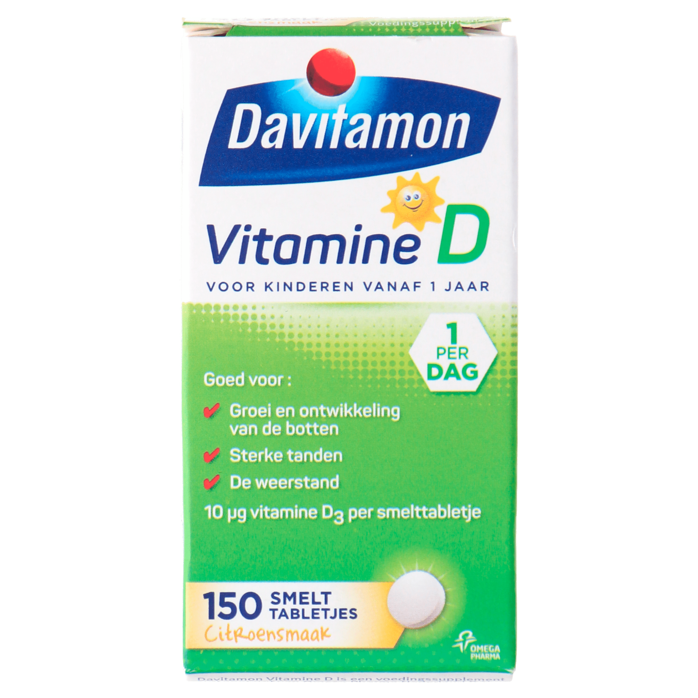 Davitamon Vitamine D kind 150 smelttablet