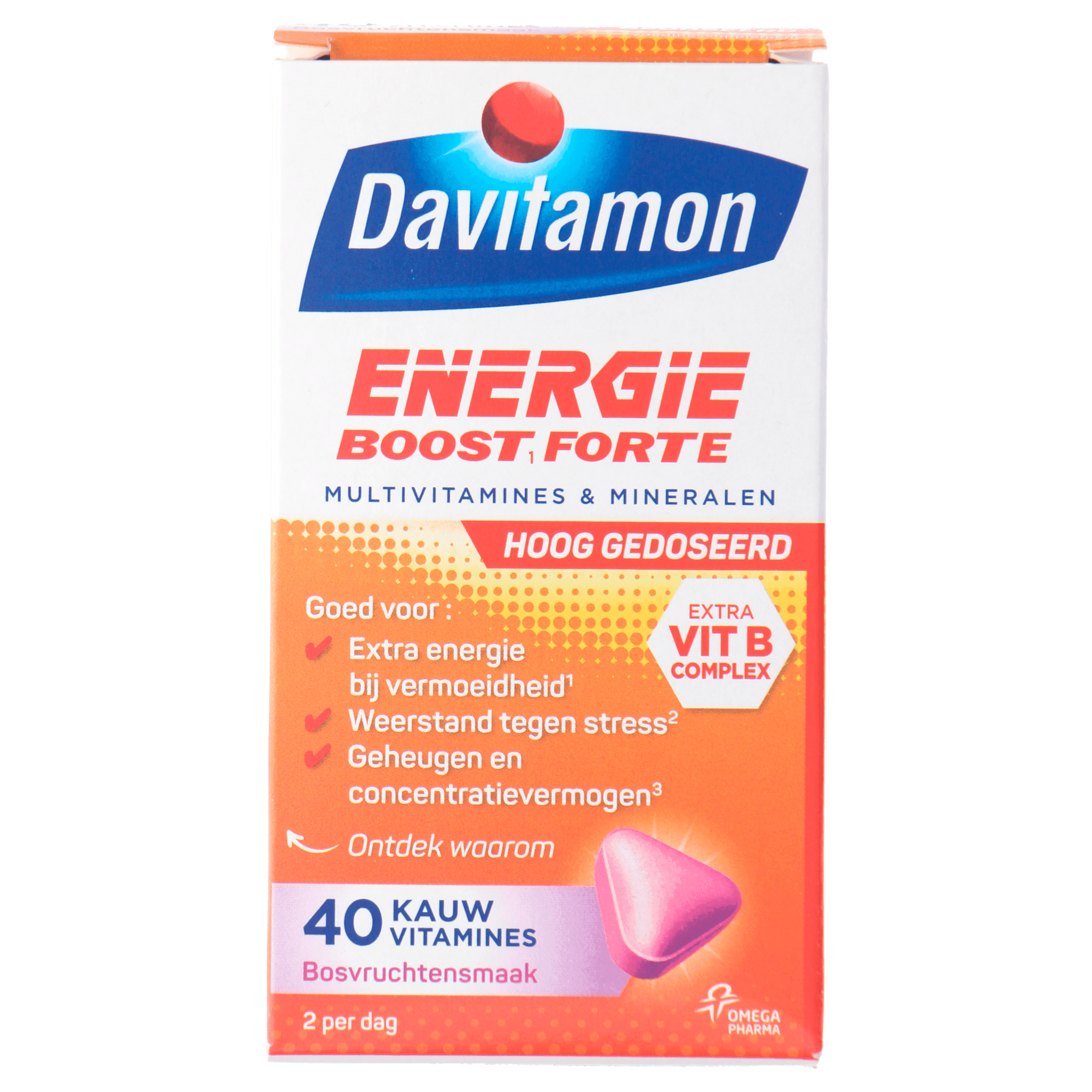 Davitamon Vitamine Energie kauwtablet