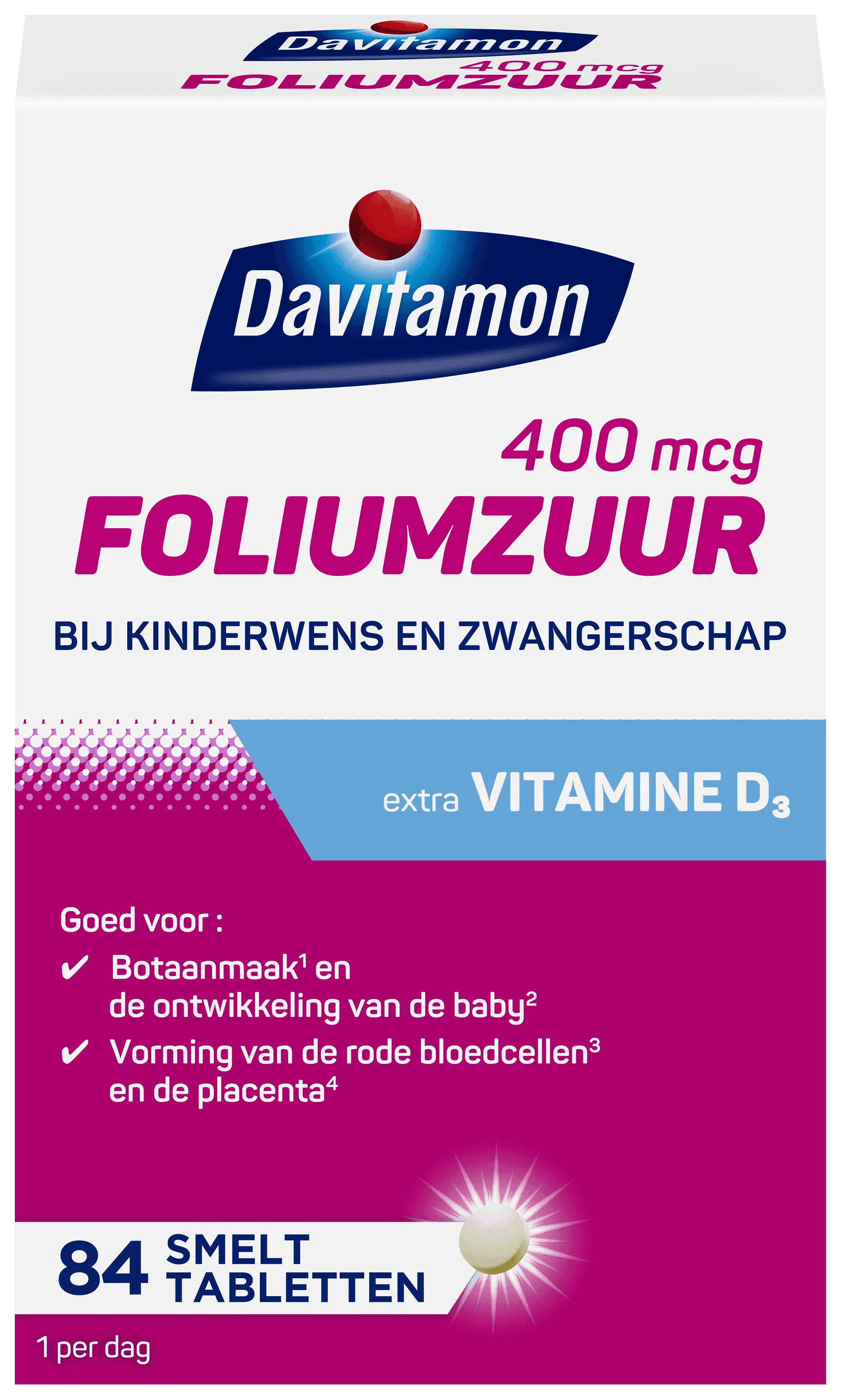 Davitamon Foliumzuur vitamine D