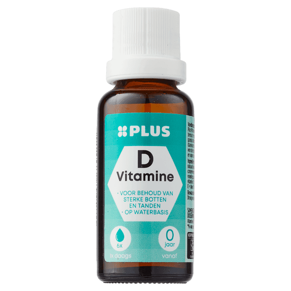 PLUS Vitamine D druppels water