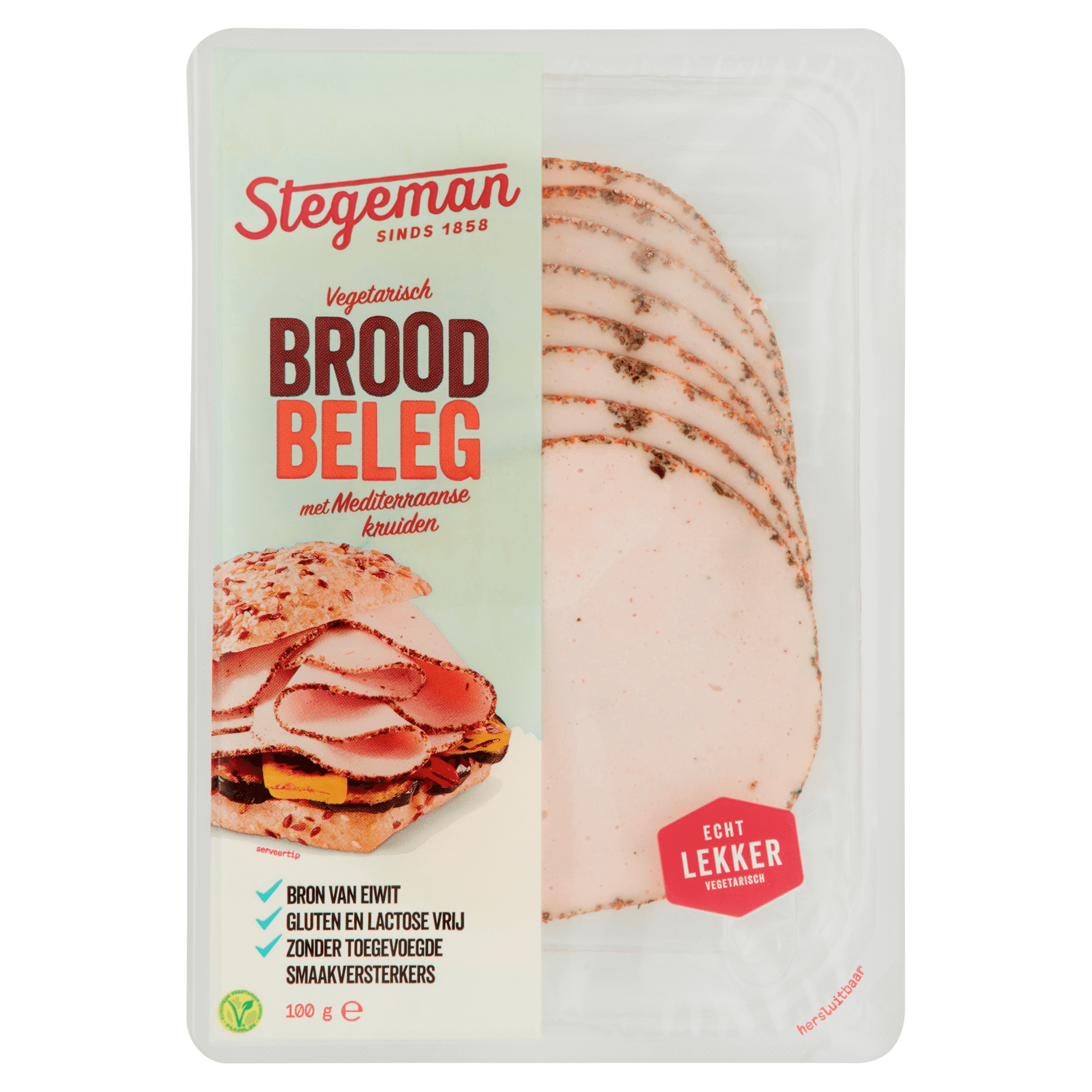 Stegeman Vegetarische plakjes mediteraans