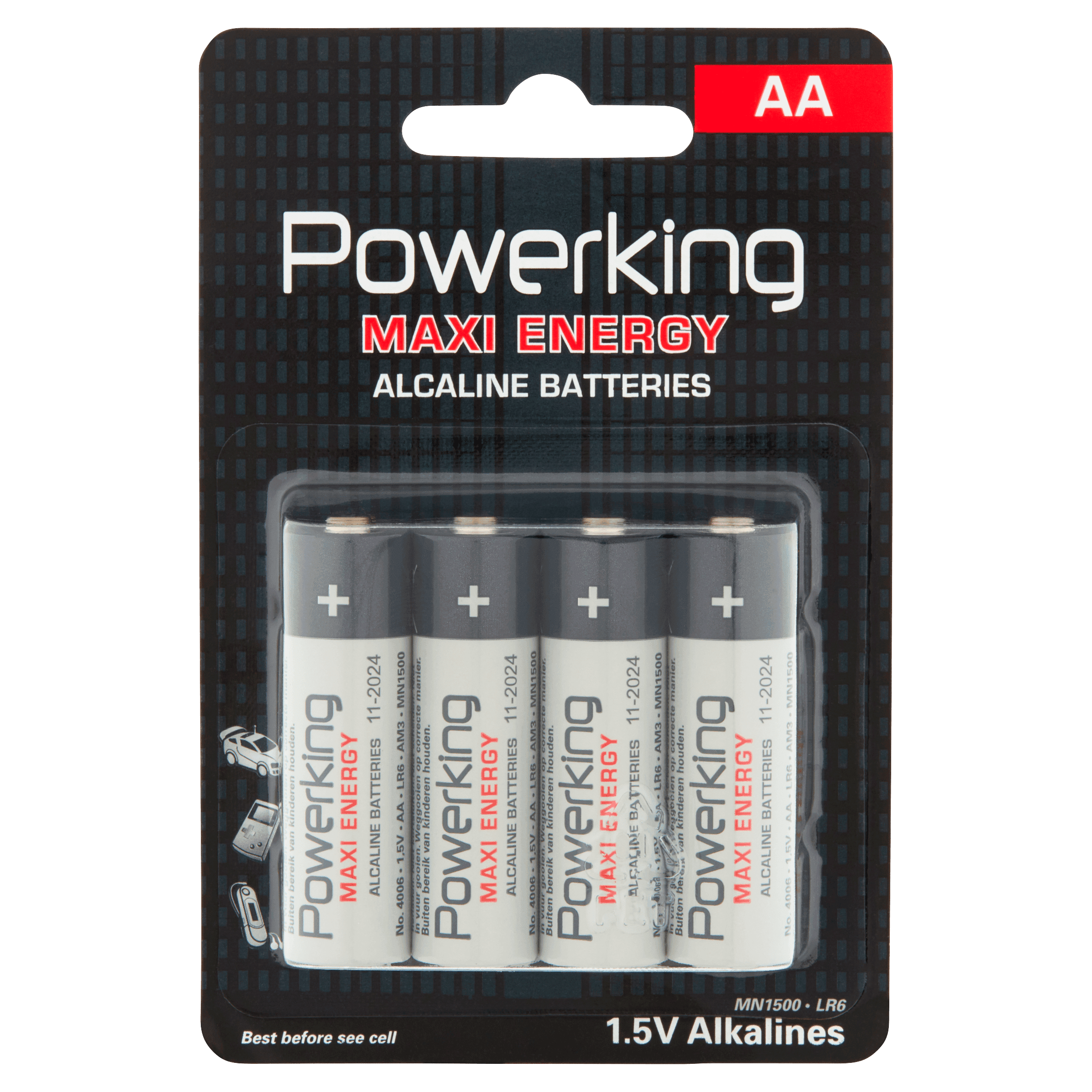 Powerking Alkaline batterijen AA