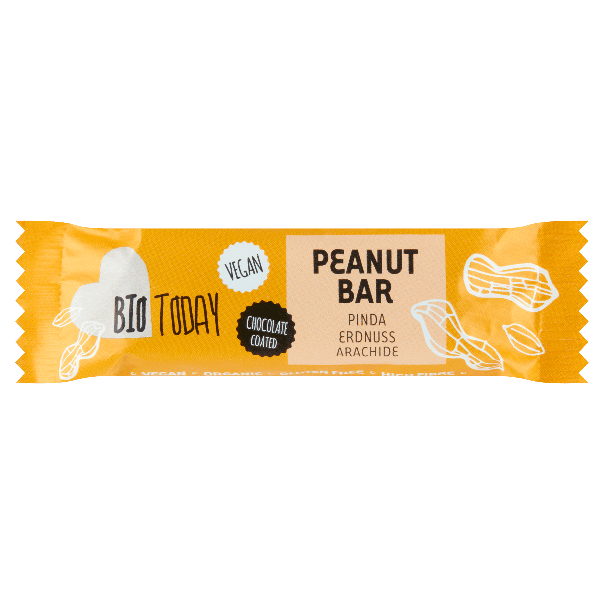 BioToday Vegan peanut bar bio