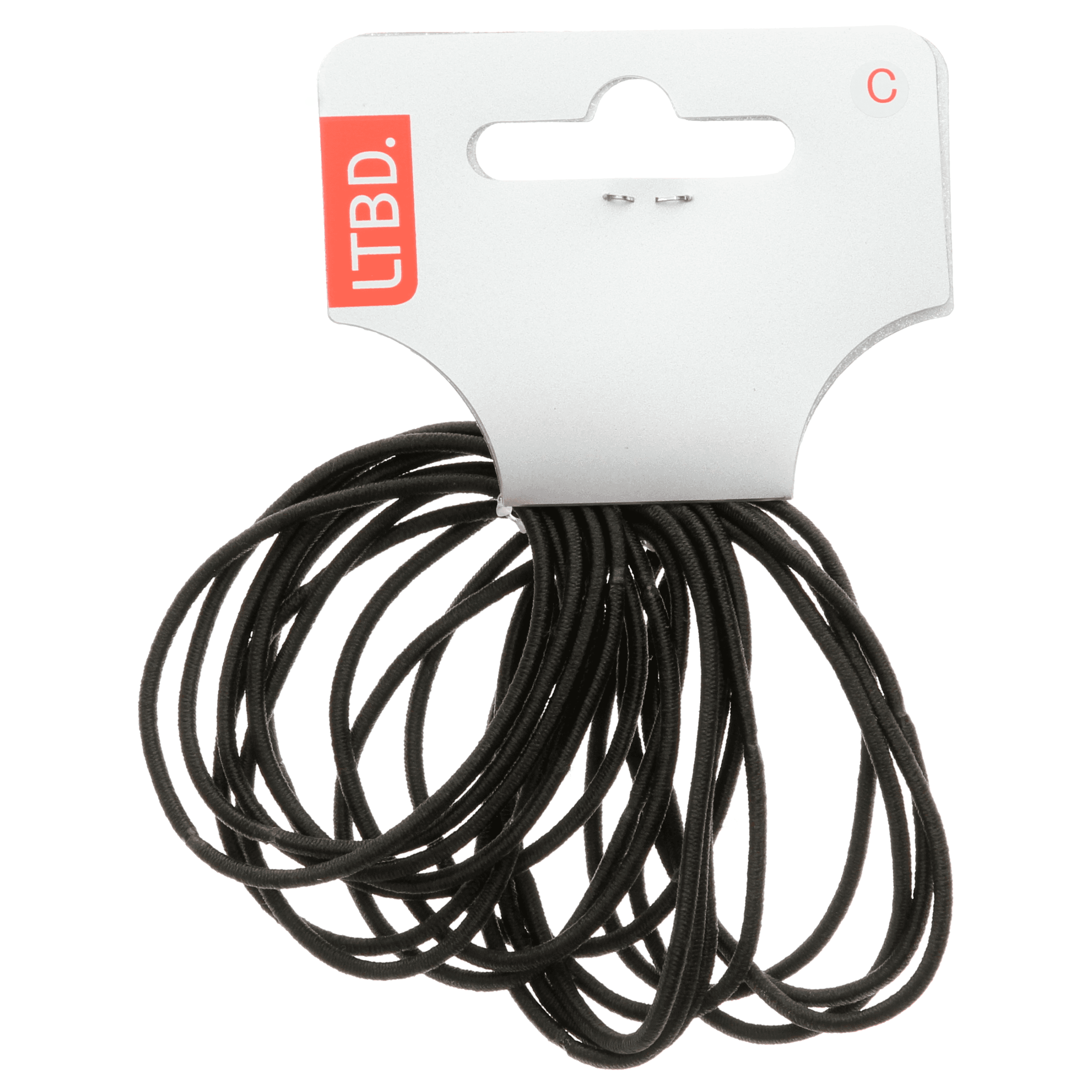 LTBD Elastiek 18 dun zwart