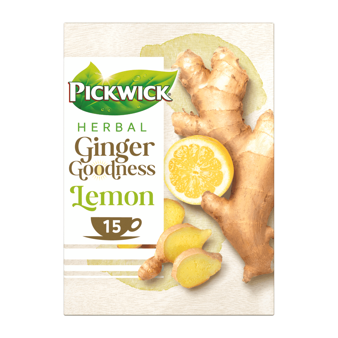 Pickwick Ginger goodness lemon