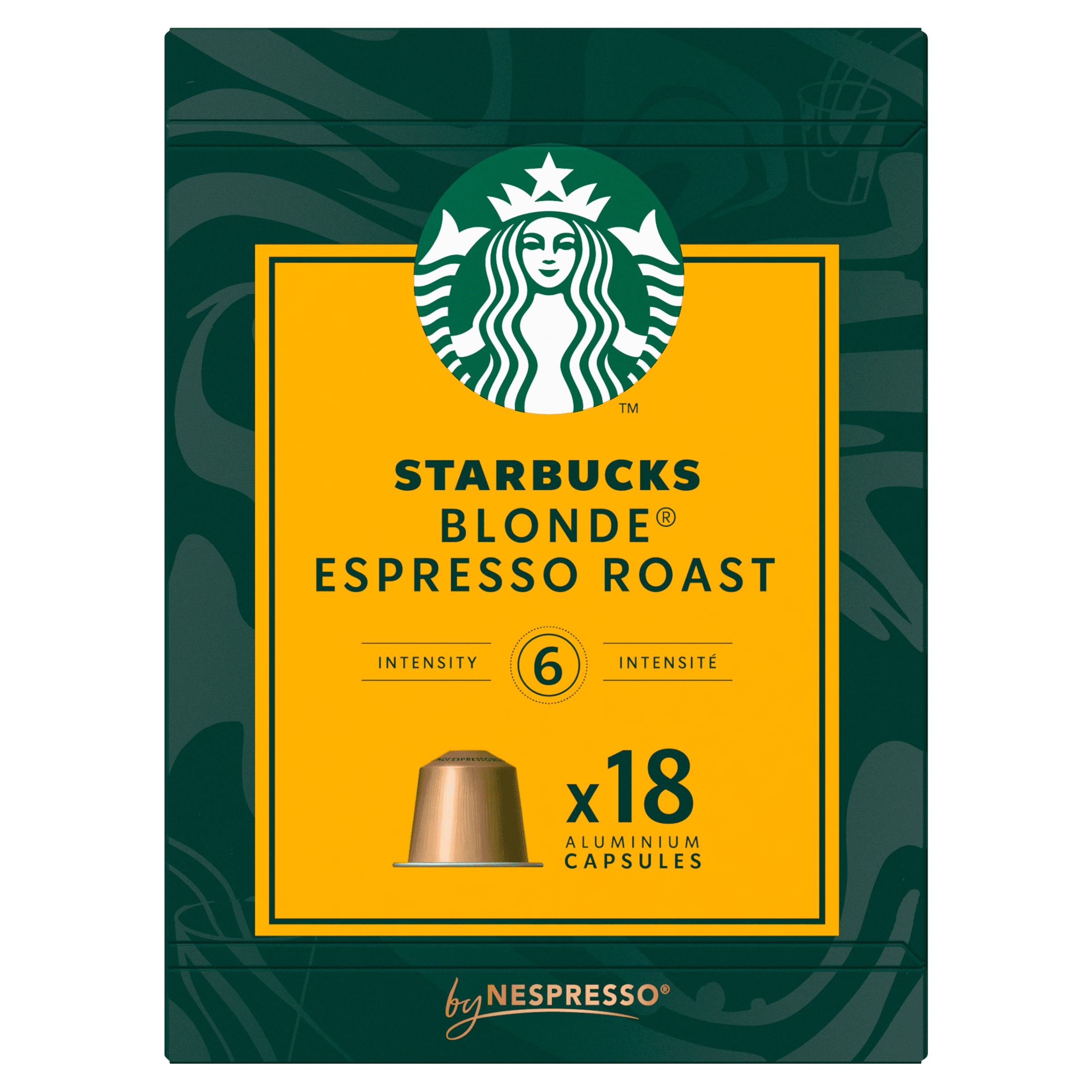 Starbucks Nespresso cups blonde espresso roast