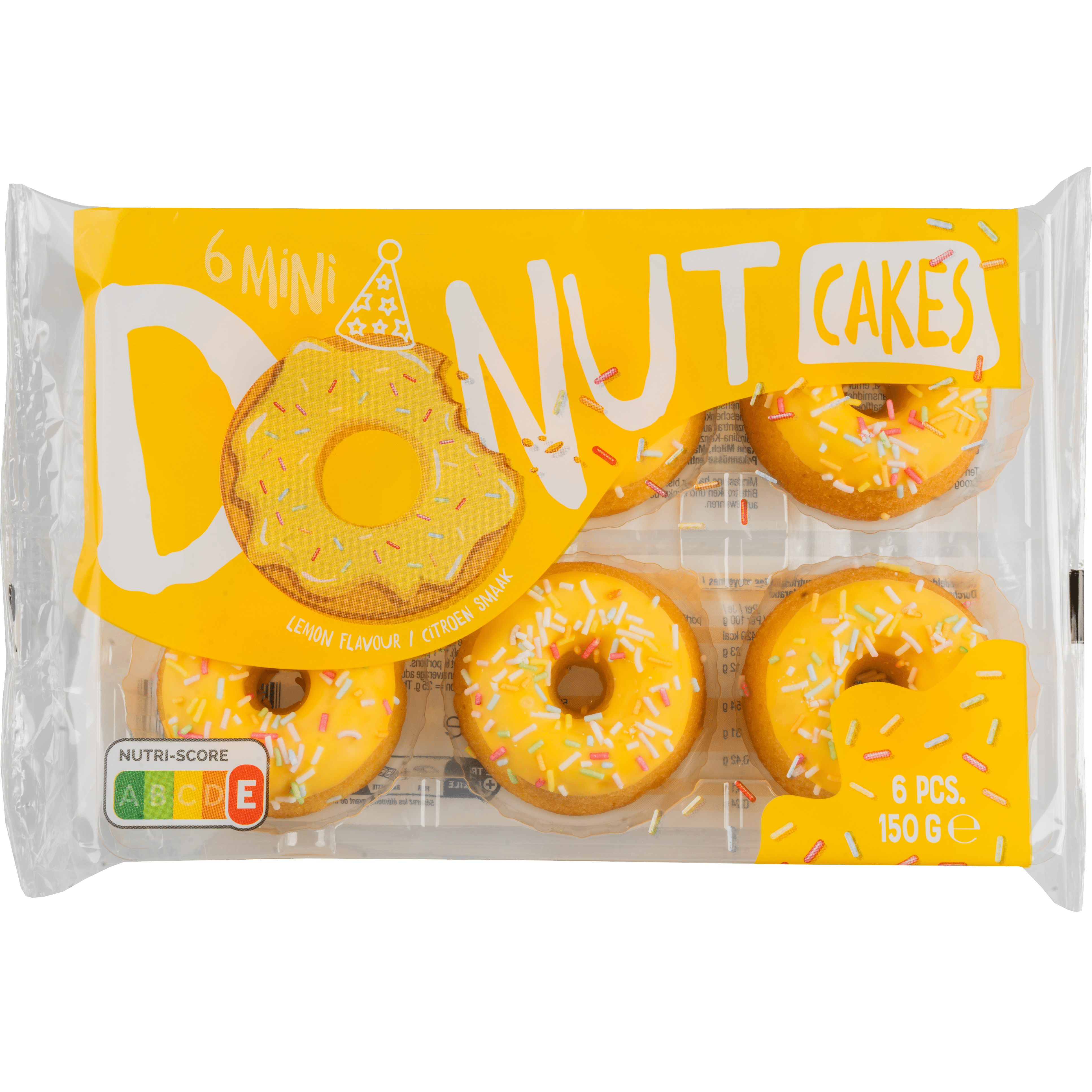 Van Dijk Donut cakejes Lemon