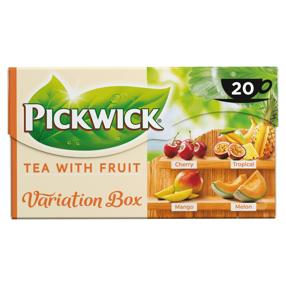 Pickwick Variatie oranje fruit thee