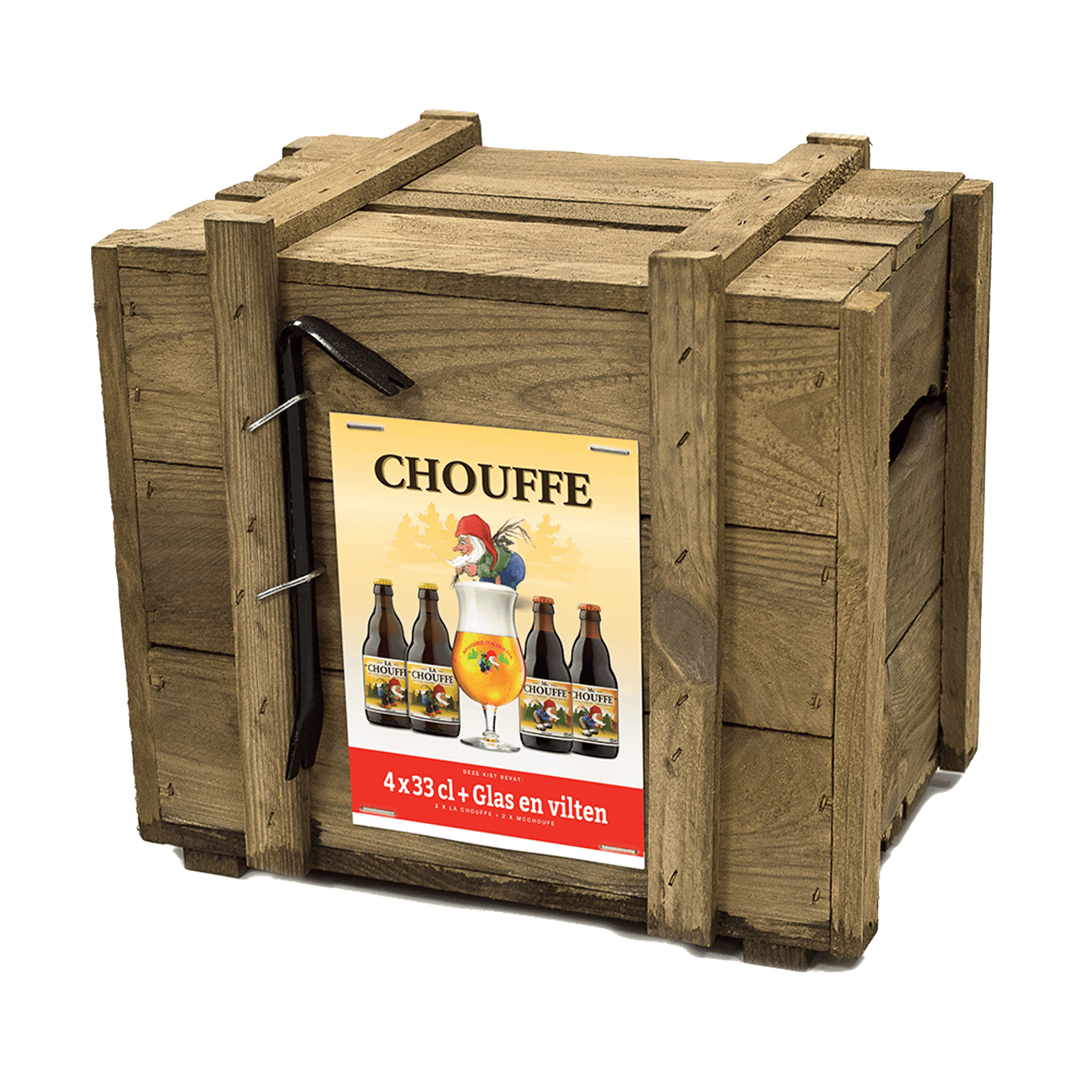 BRASSERIE D'ACHOUFFE Chouffe Bierkist