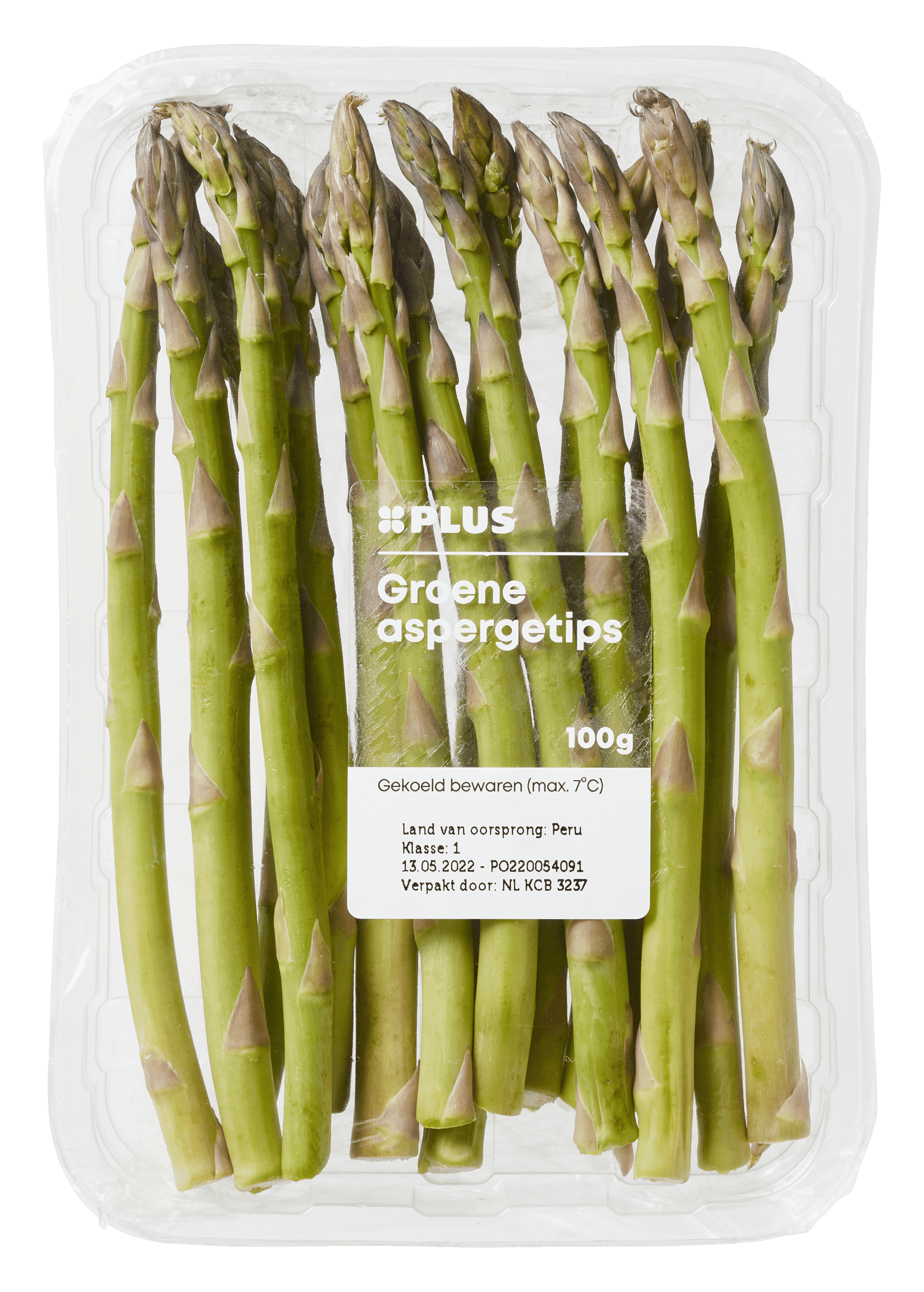 PLUS Aspergetips groen