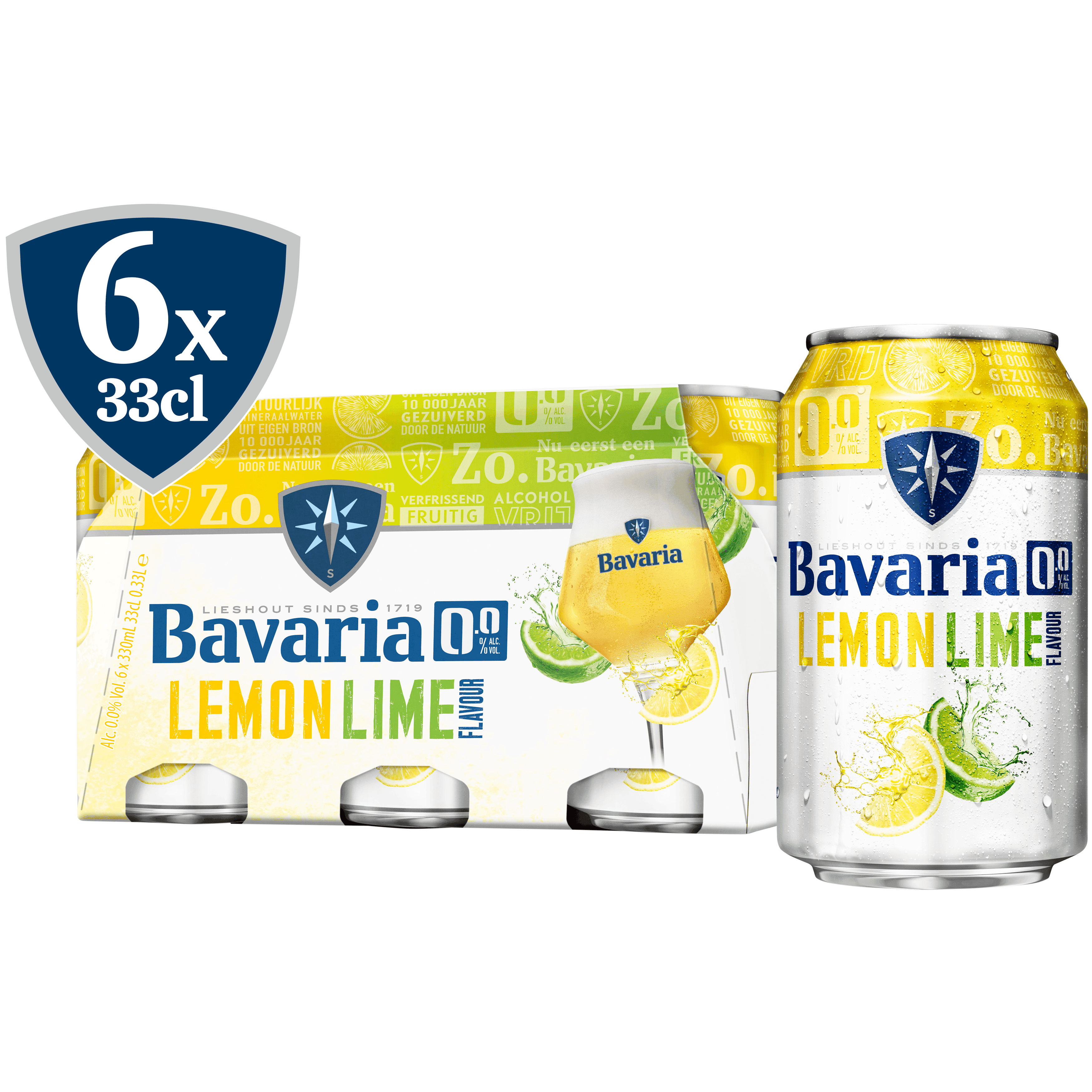 Bavaria 0.0% Fruity Lemon Lime