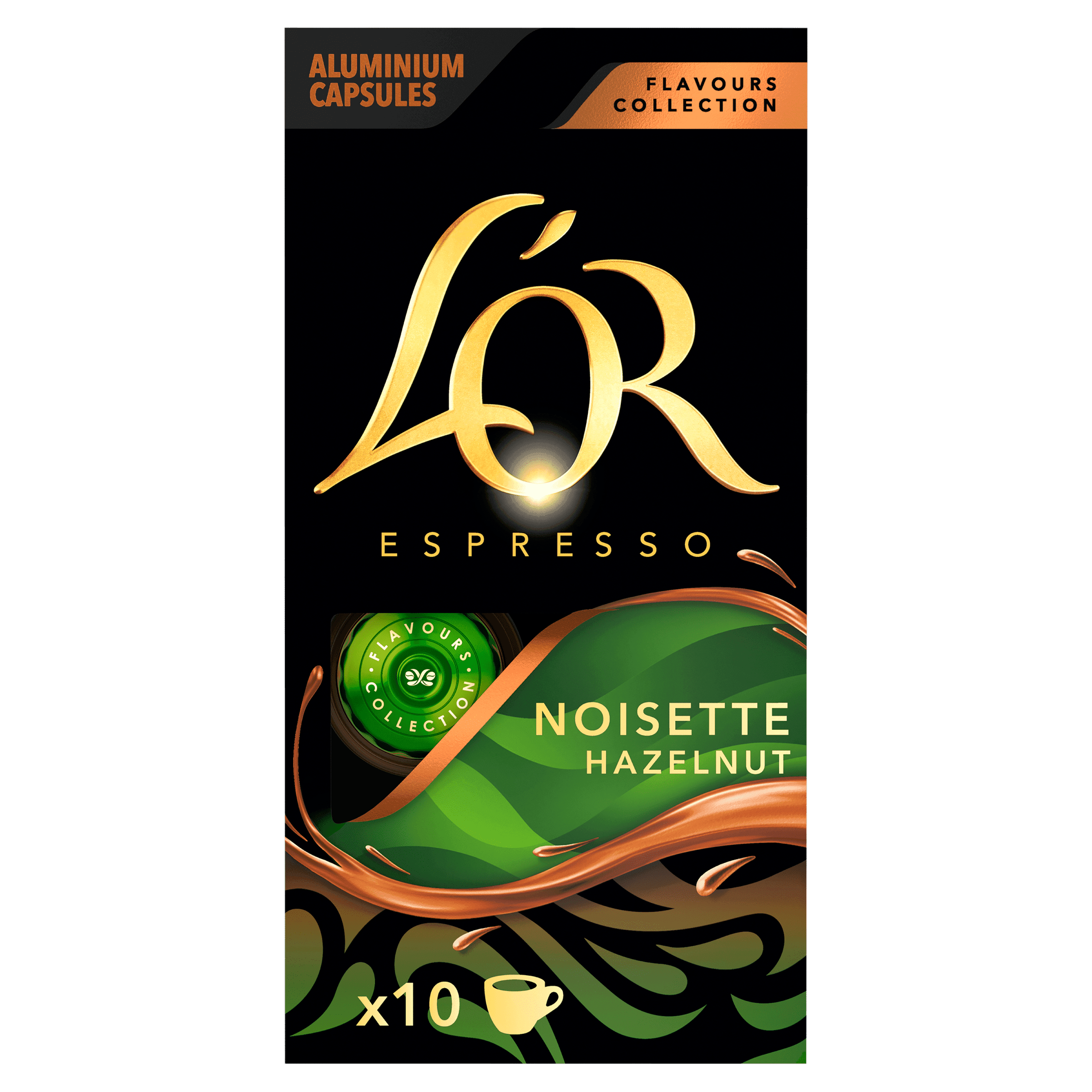 L'Or Flavours espresso caps hazelnut