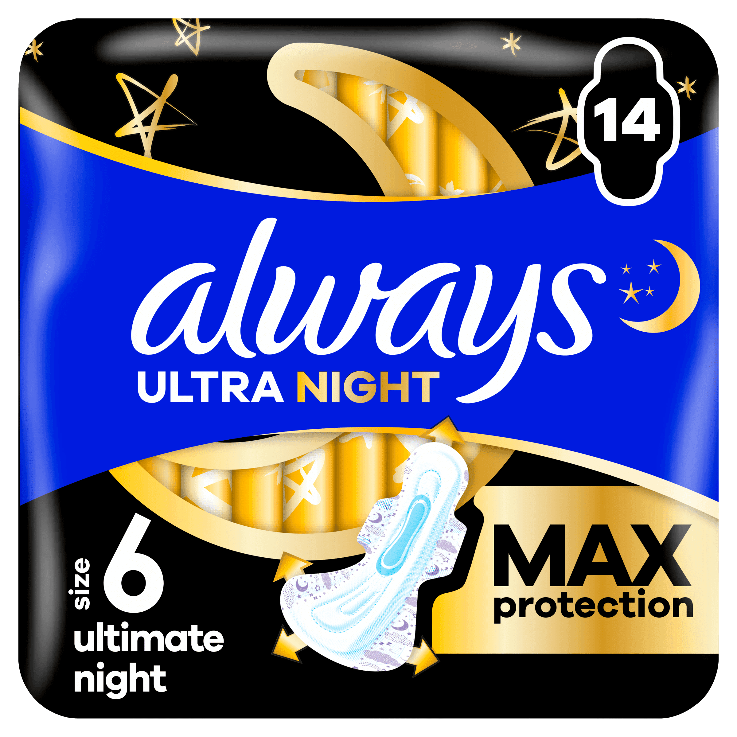 Always Ultra maandverband secure night VDV