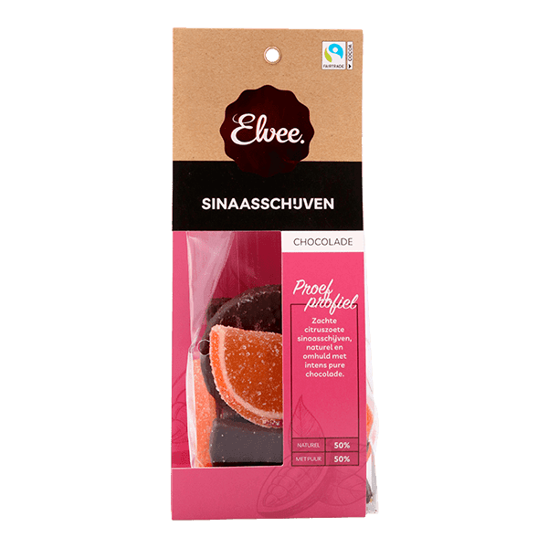 Elvee Sinaasschijven met chocolade
