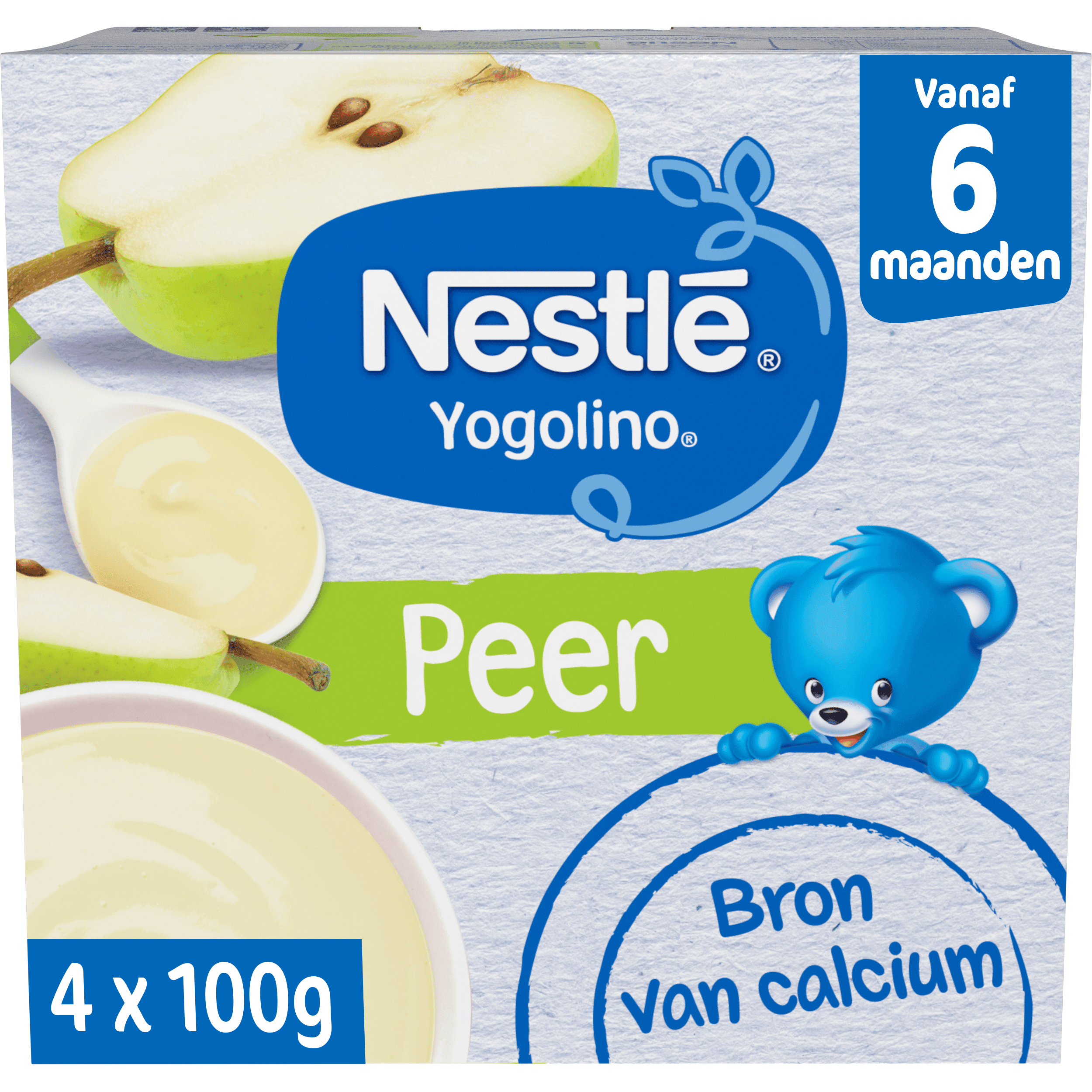Nestlé 6+ Yogolino toetje peer