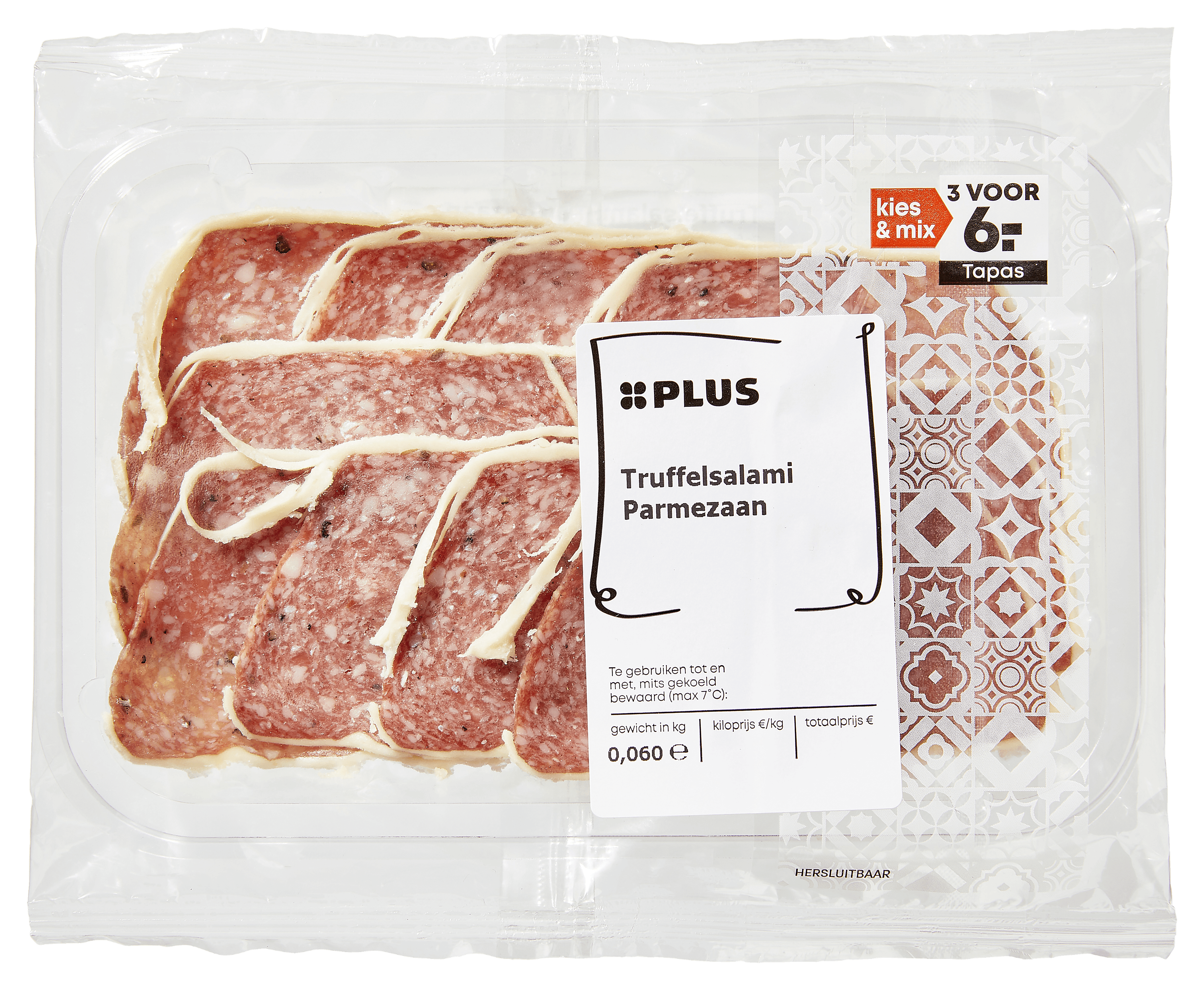 PLUS Truffelsalami met parmezaan