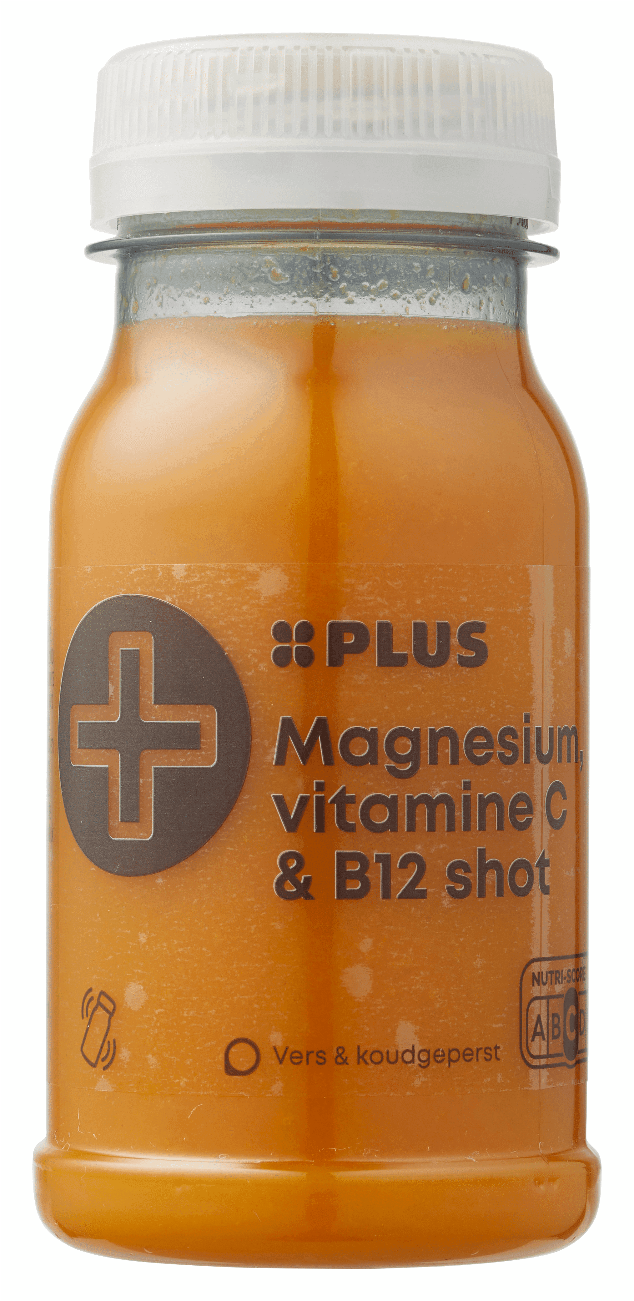 PLUS Vers shot Magnesium, vitamine C en B12