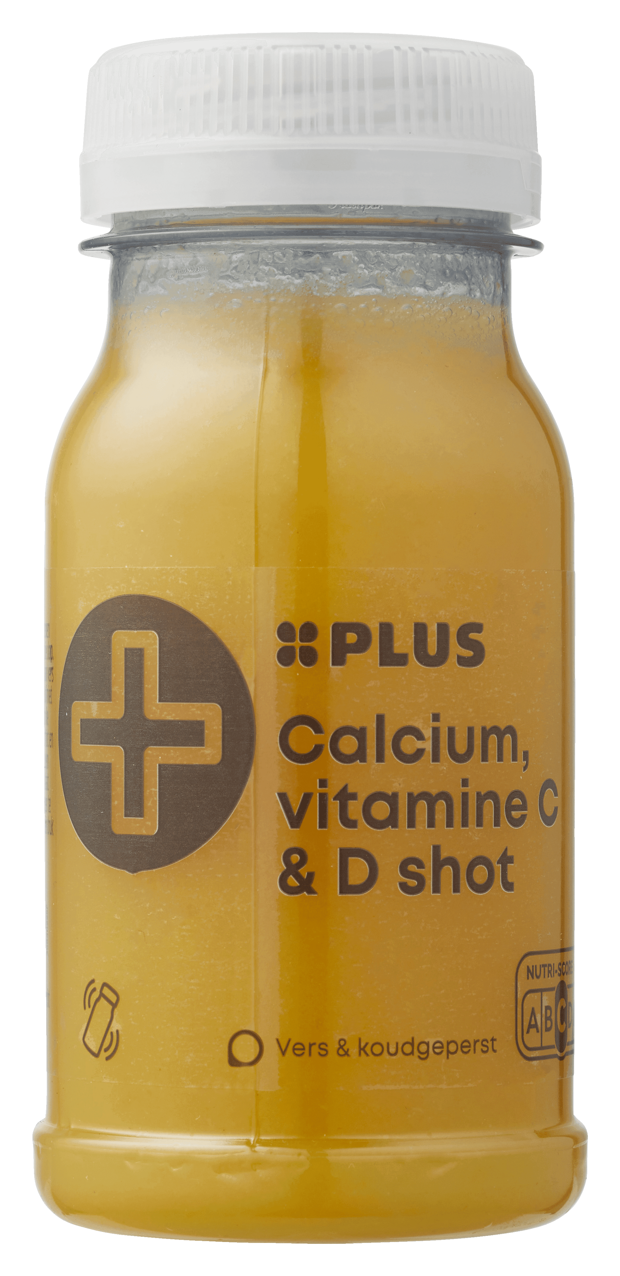 PLUS Vers shot Calcium, vitamine C en D