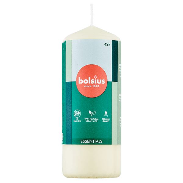 Bolsius Stompkaars 150/58 Soft Pearl