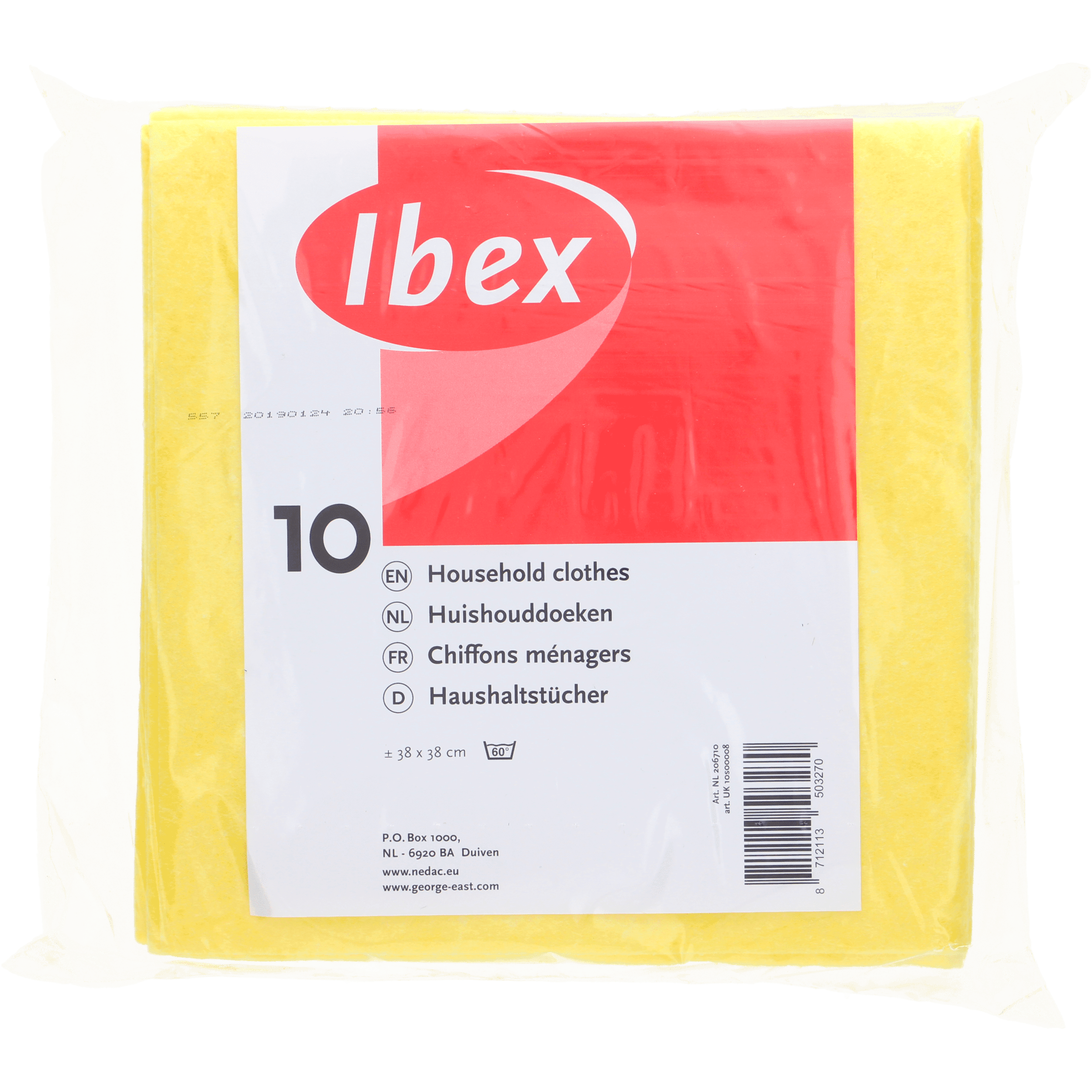 Ibex Huishouddoekjes Geel