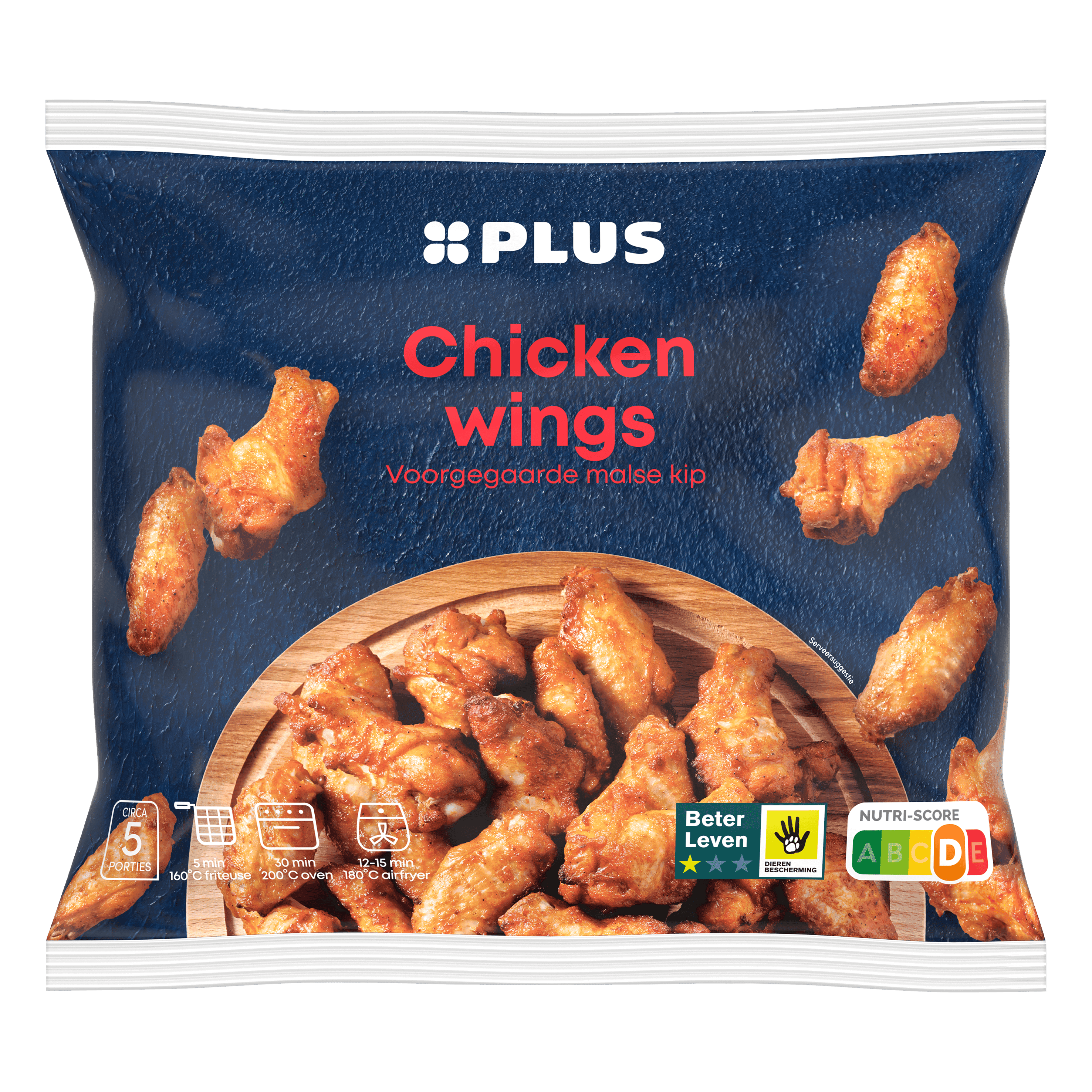 PLUS Chickenwings 1* BLK