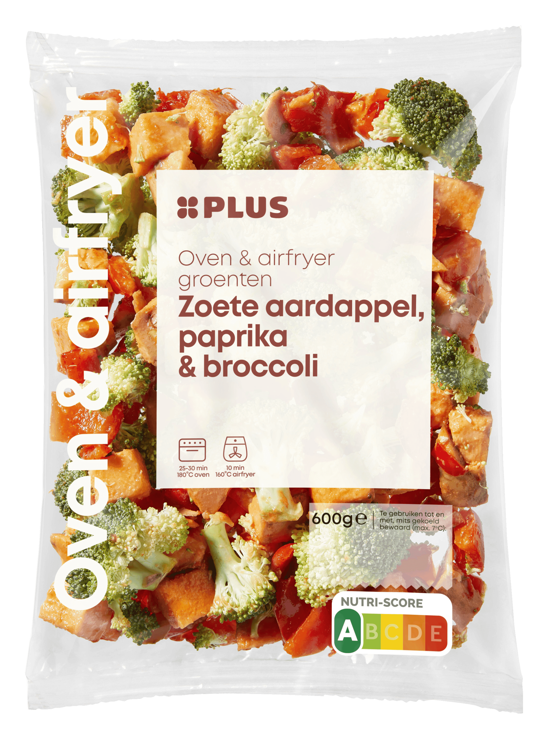 PLUS Oven Airfryer groenten zoet aard papr