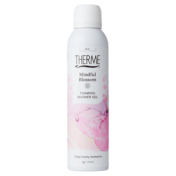 Therme Mindful blossom foaming shower