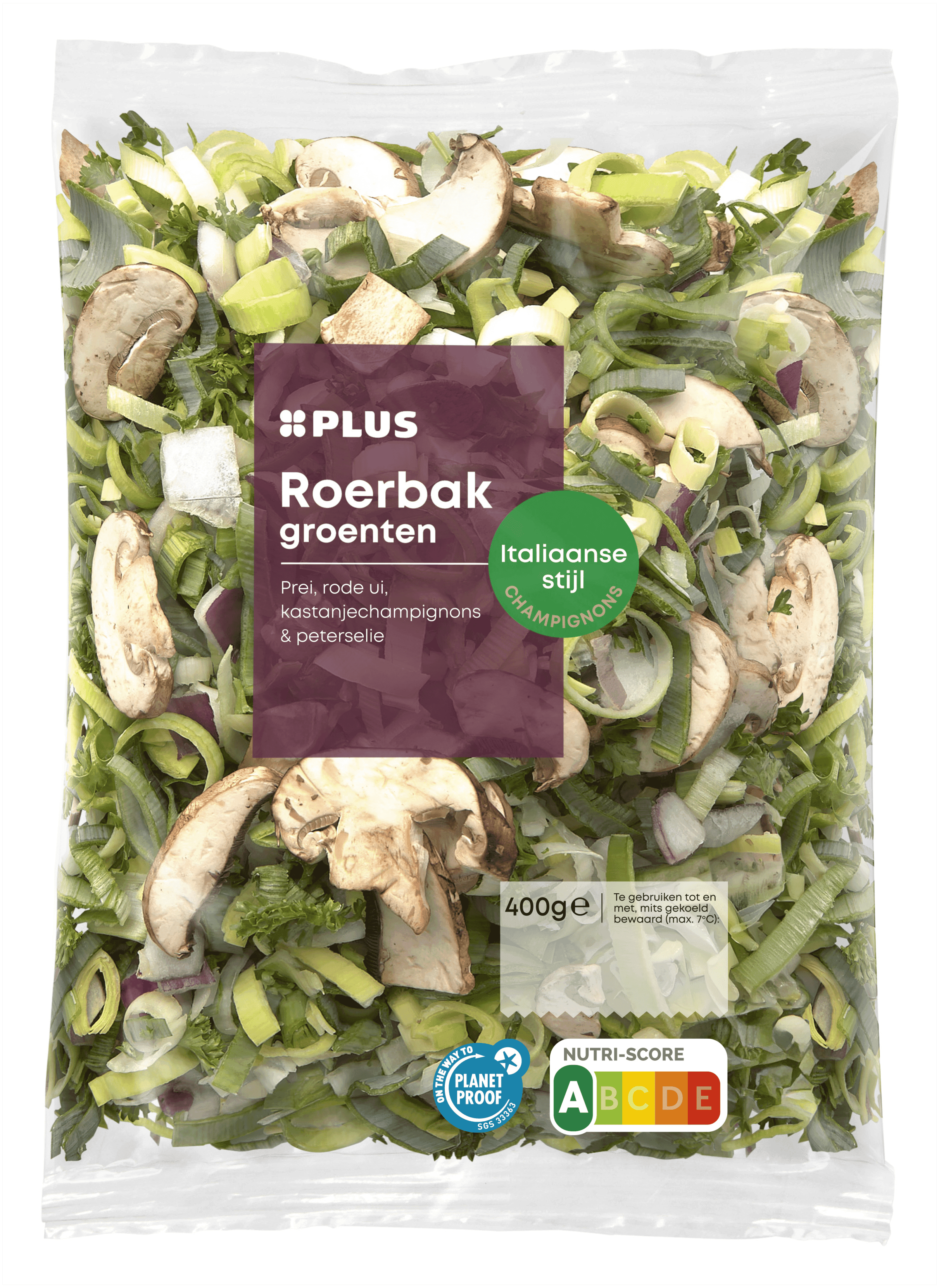 PLUS Roerbakgroenten Italiaanse stijl champ