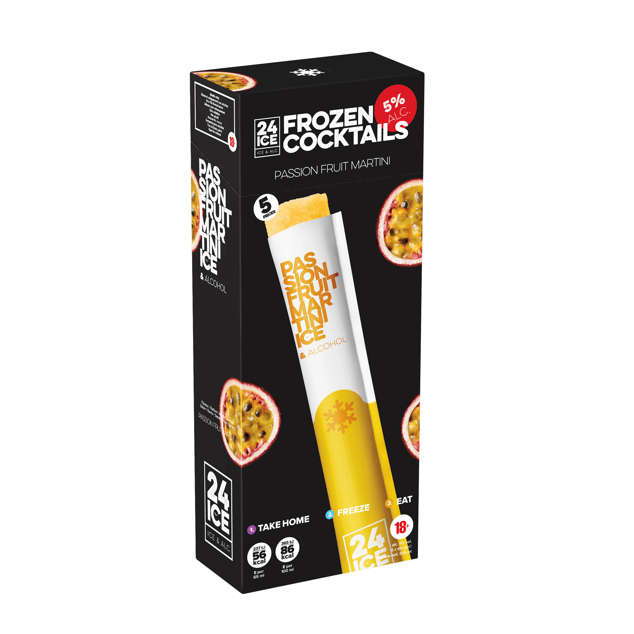 24 ICE Frozen Cocktails Passion Fruit Martini