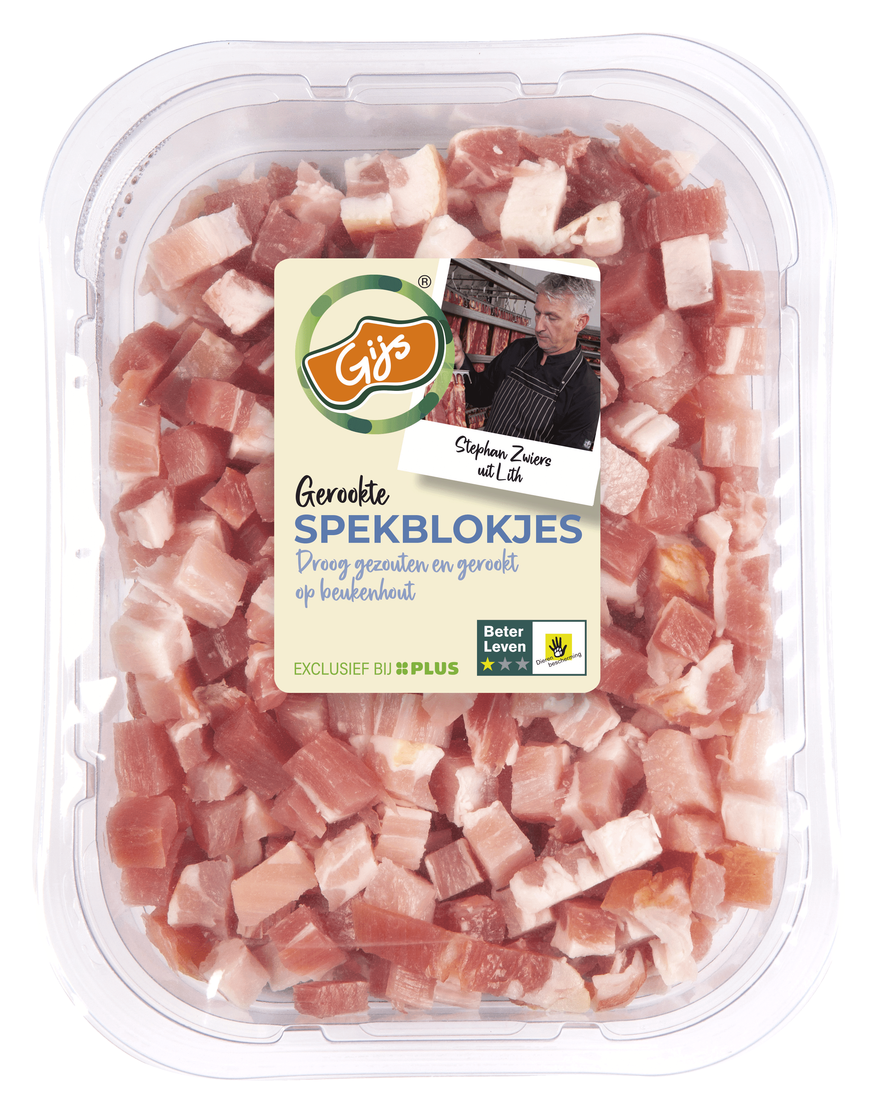 GIJS Gerookte Spekblokjes