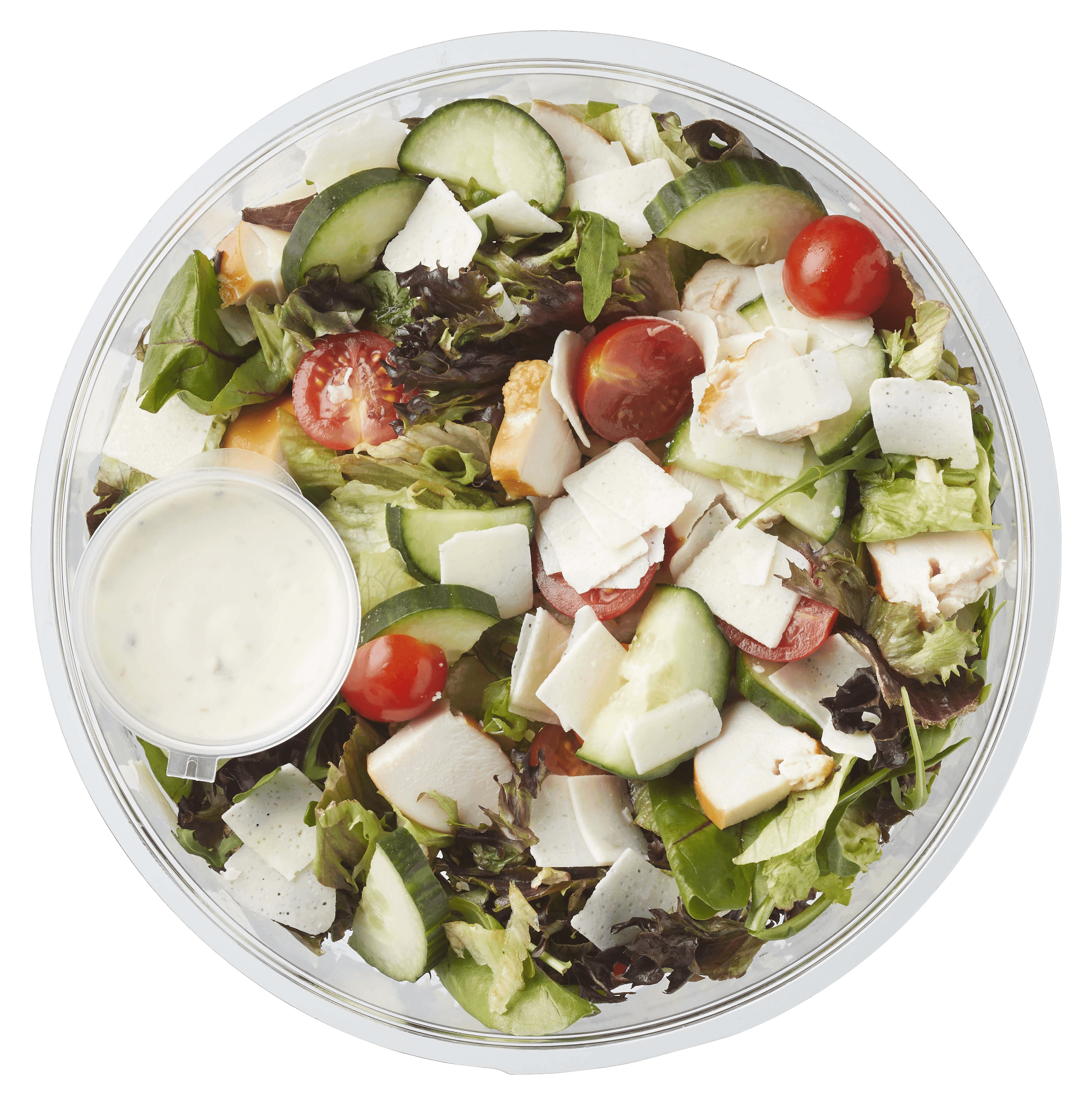 Uit de keuken van Lunchsalade gerookte kip truffelmayo