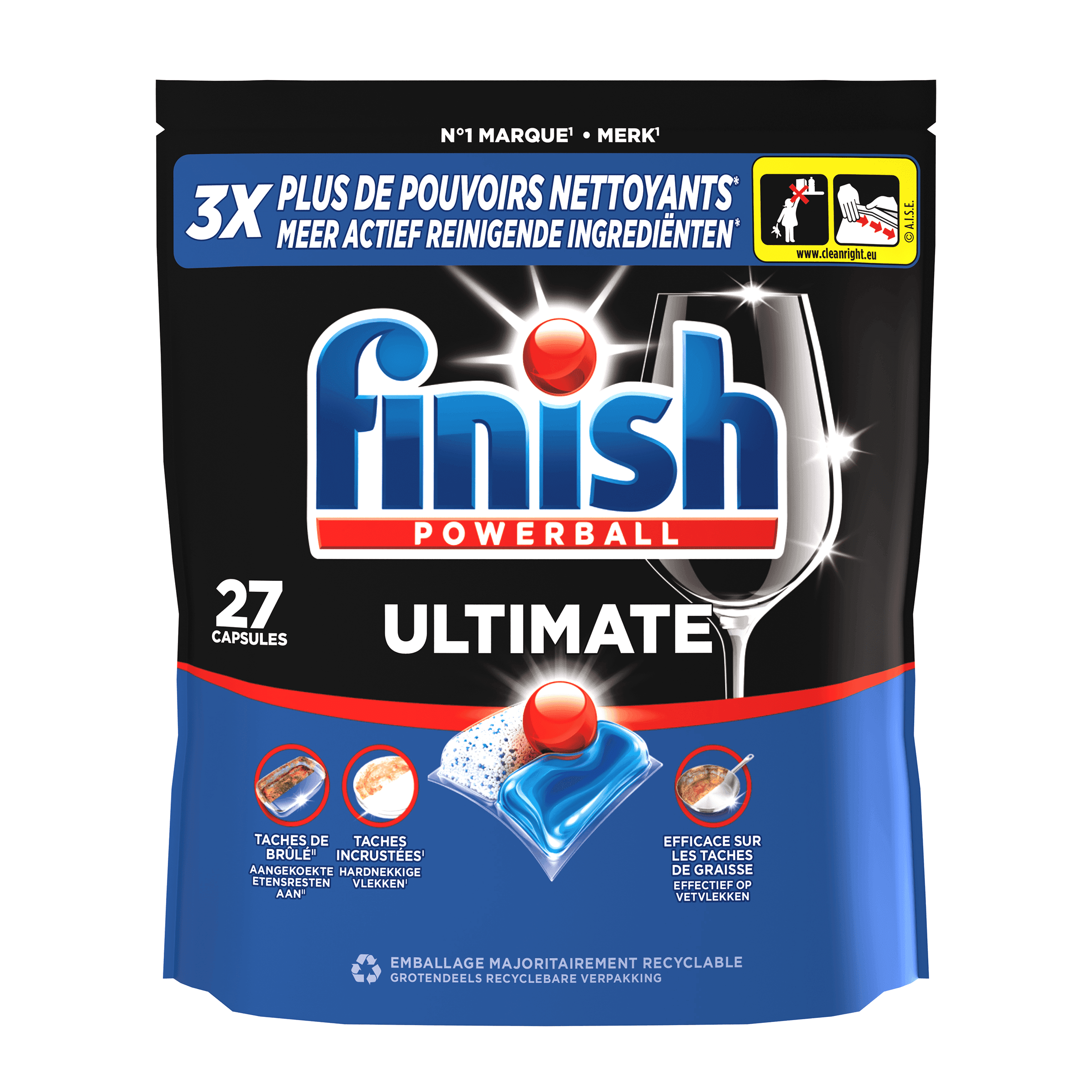 Finish Ultimate regular vaatwascapsules