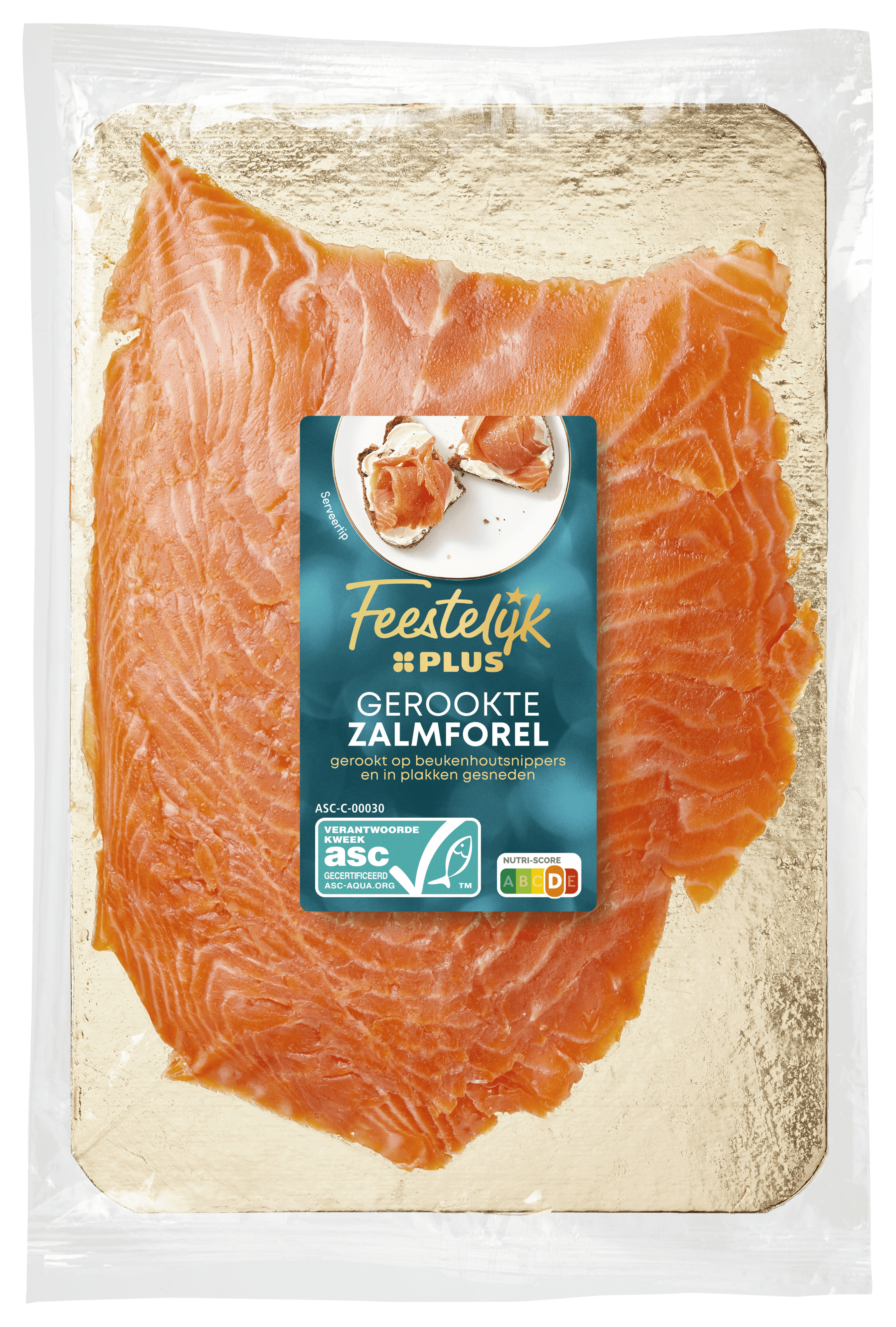Feestelijk PLUS Gerookte zalmforel
