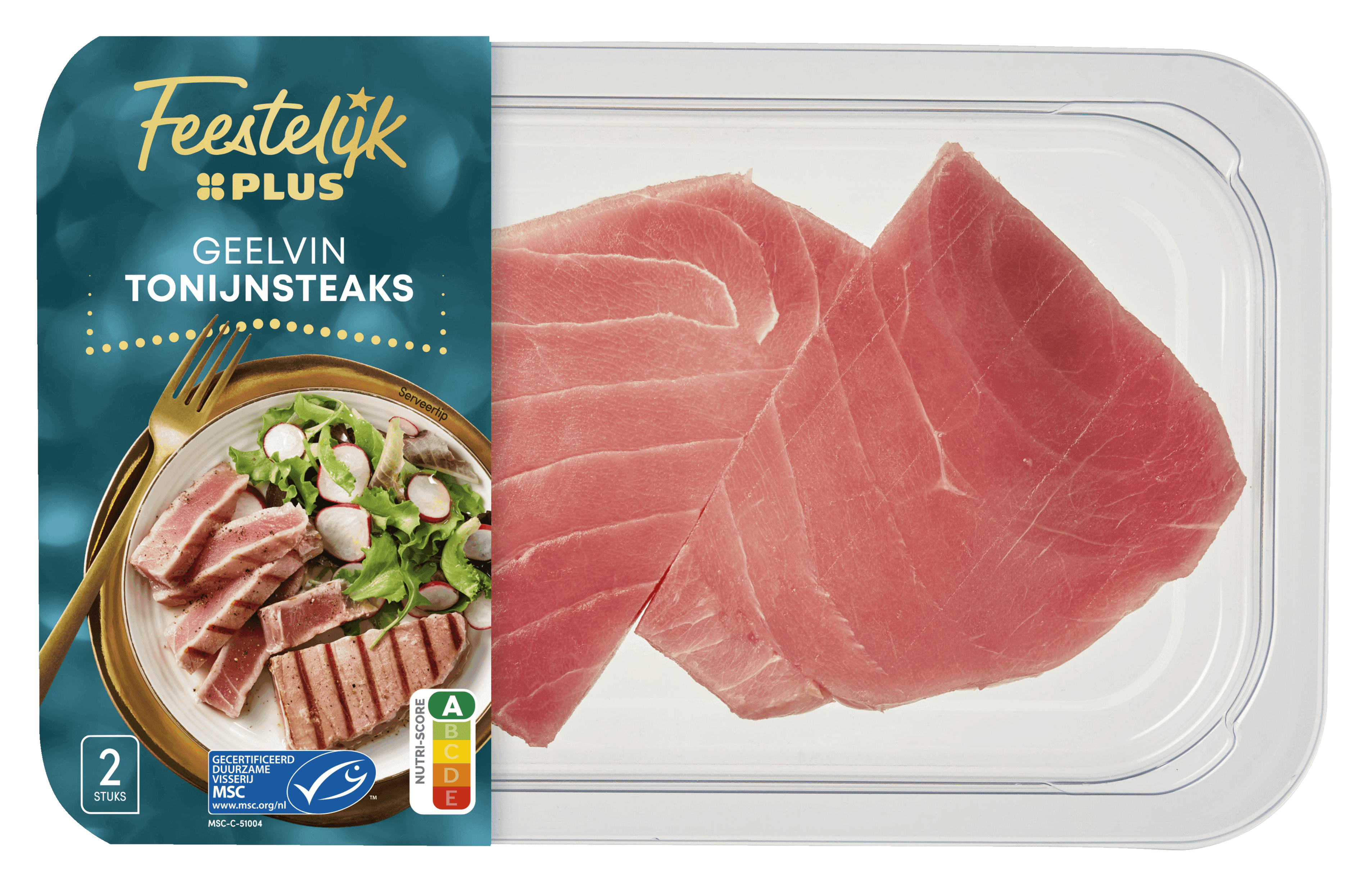 Feestelijk PLUS Tonijnsteak