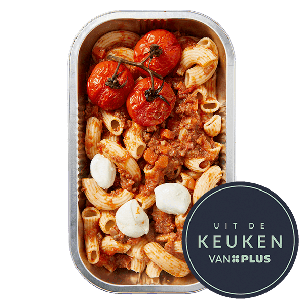Uit de keuken van PLUS Macaroni bolognese