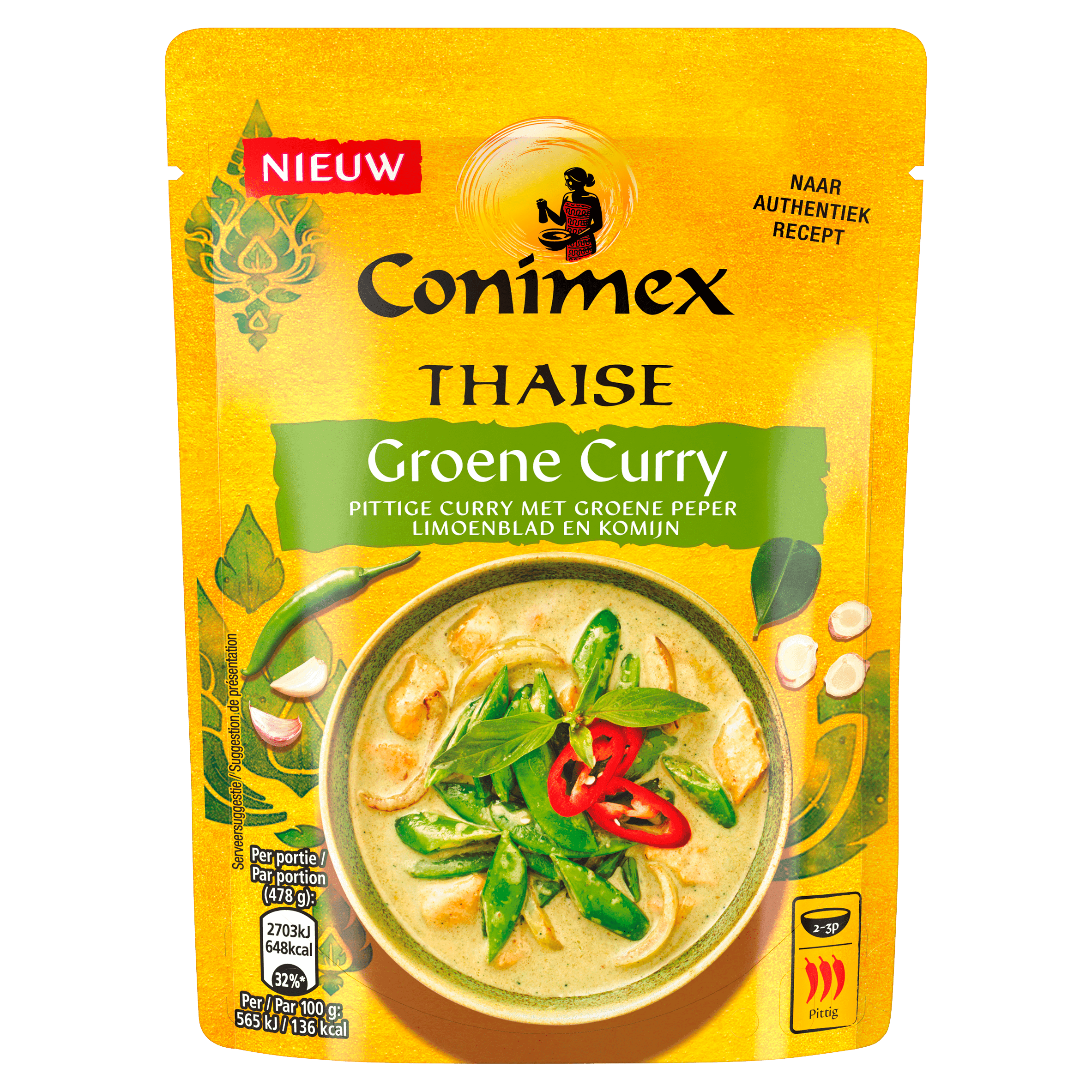 Conimex Groene curry paste
