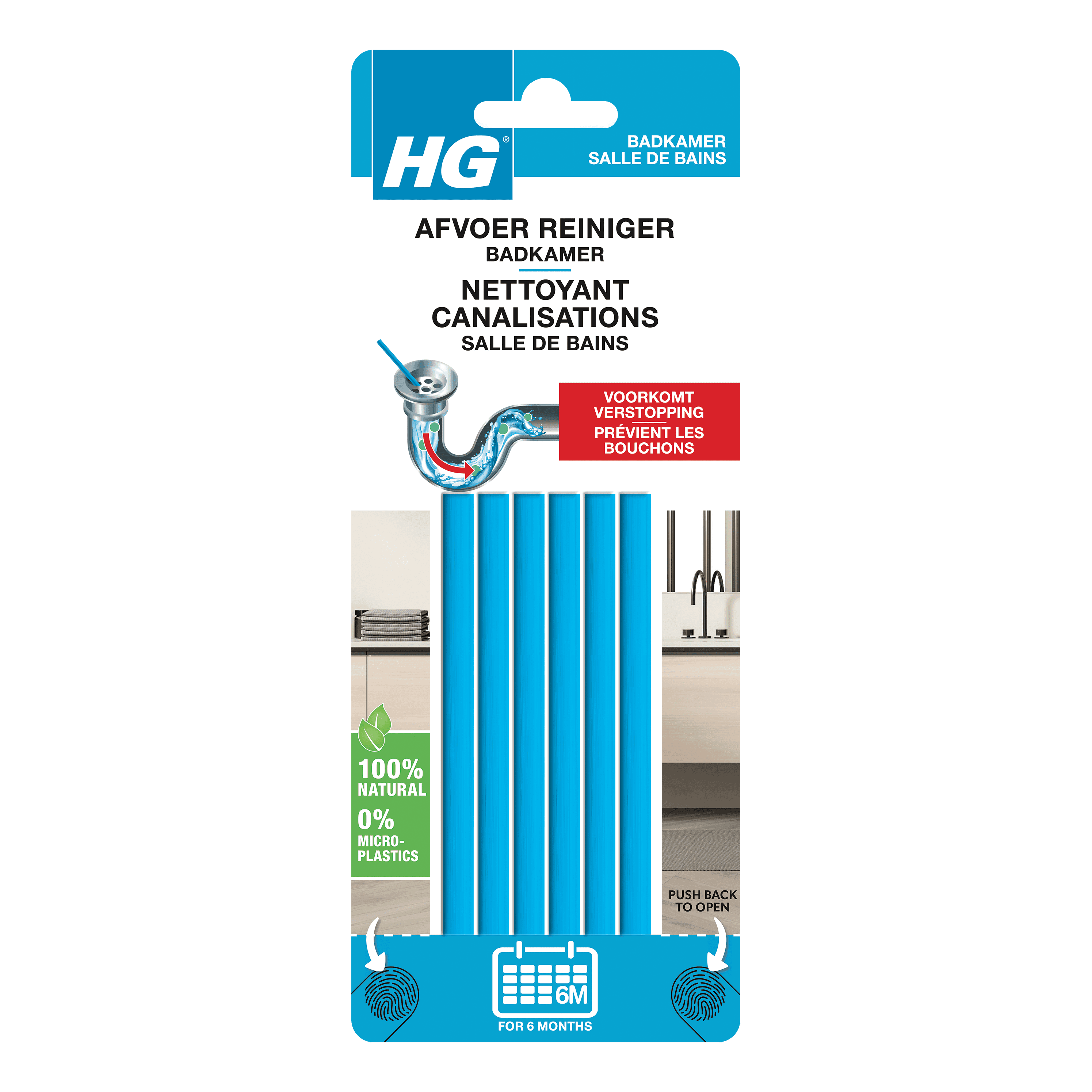 HG Afvoerreiniger badkamer