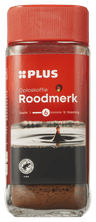 PLUS Oploskoffie rood