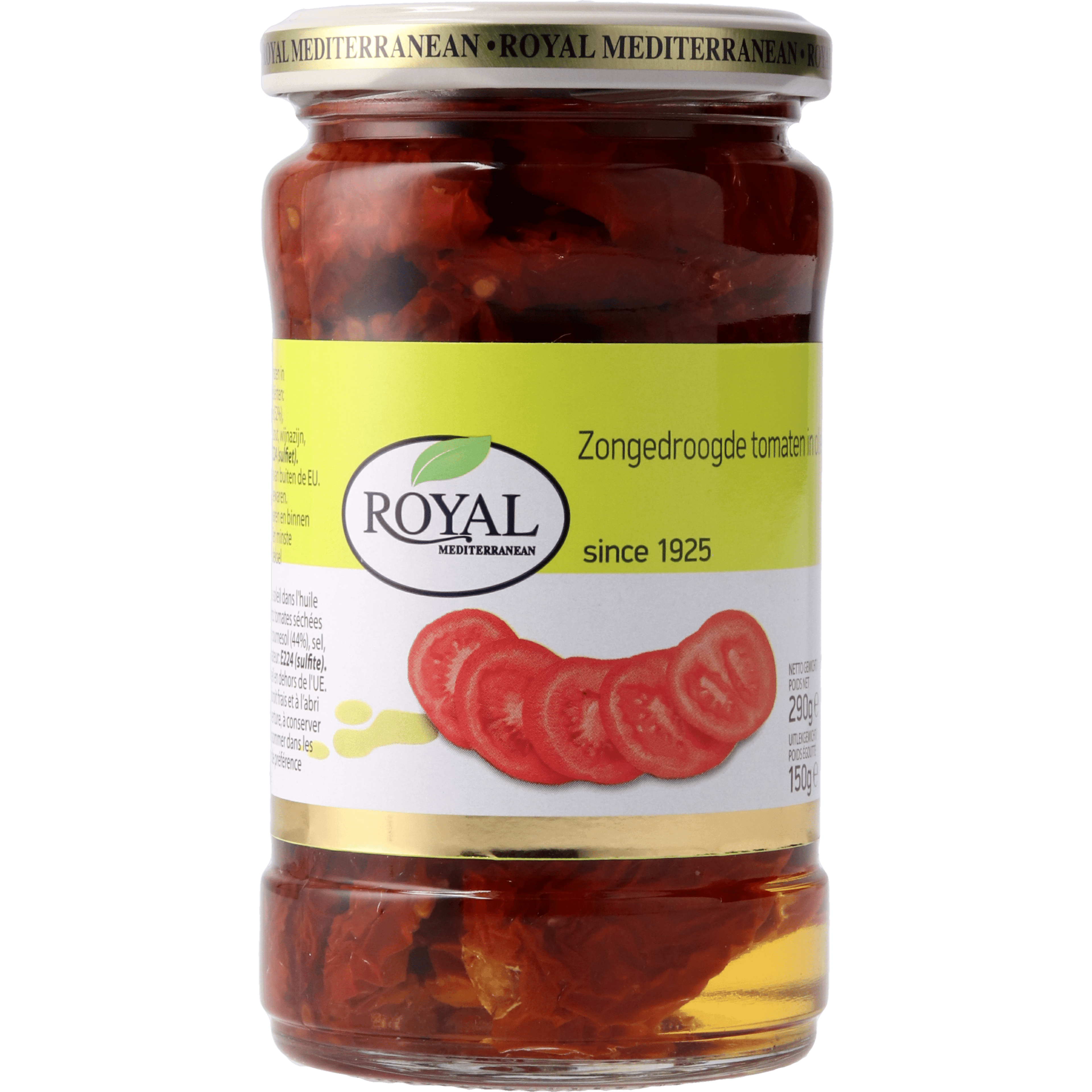 Royal zongedroogde tomaten in olie