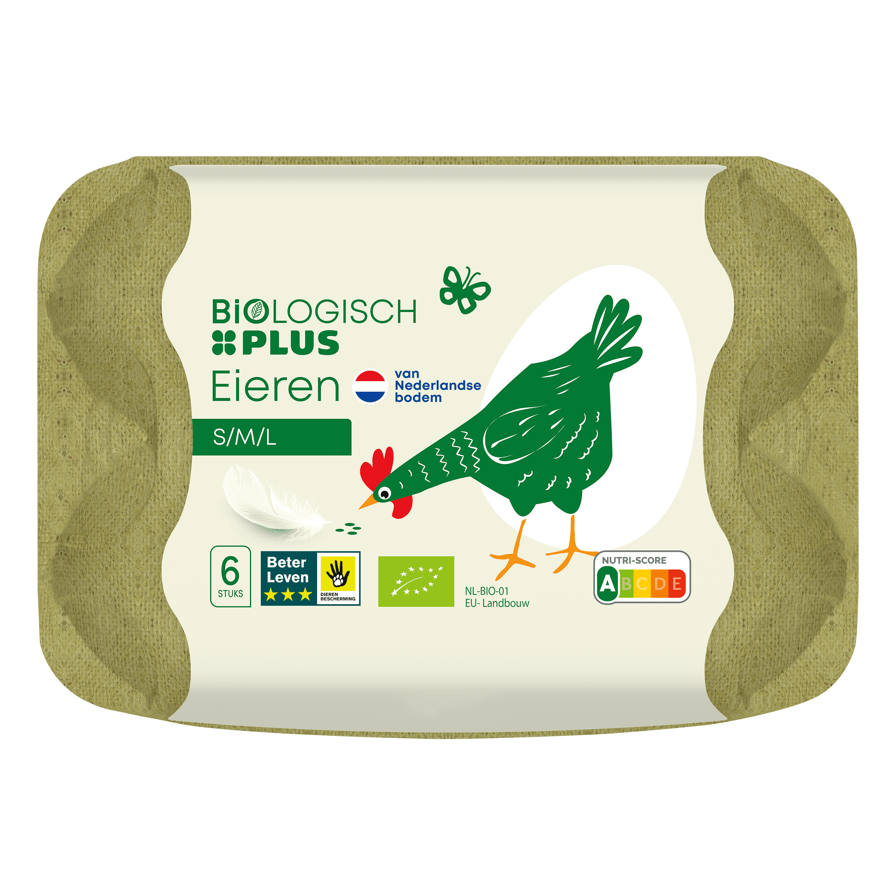 Biologisch PLUS Biologisch PLUS Eieren BX 6ST