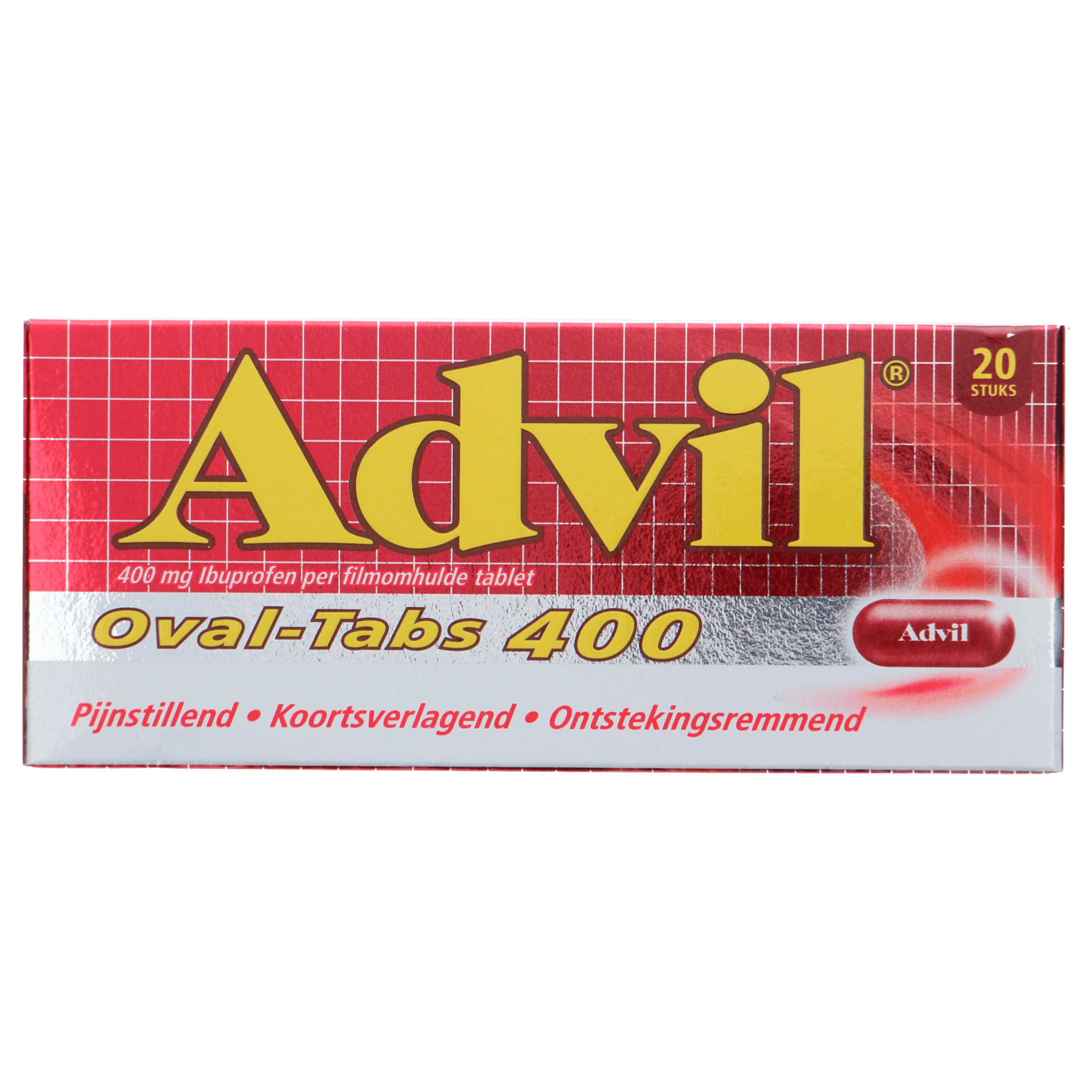 Advil Ovaal-tabs 400 mg