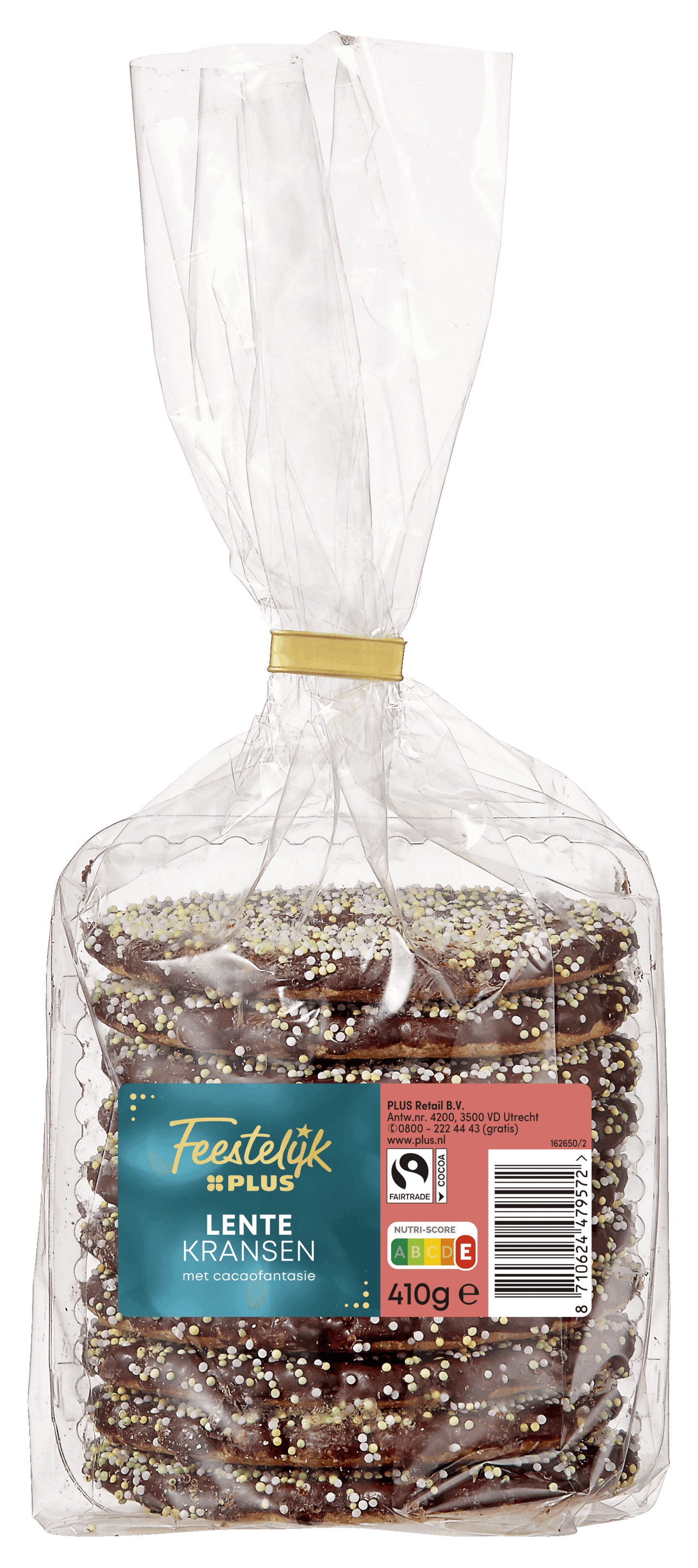 Feestelijk PLUS Lentekransen chocoladekoeken