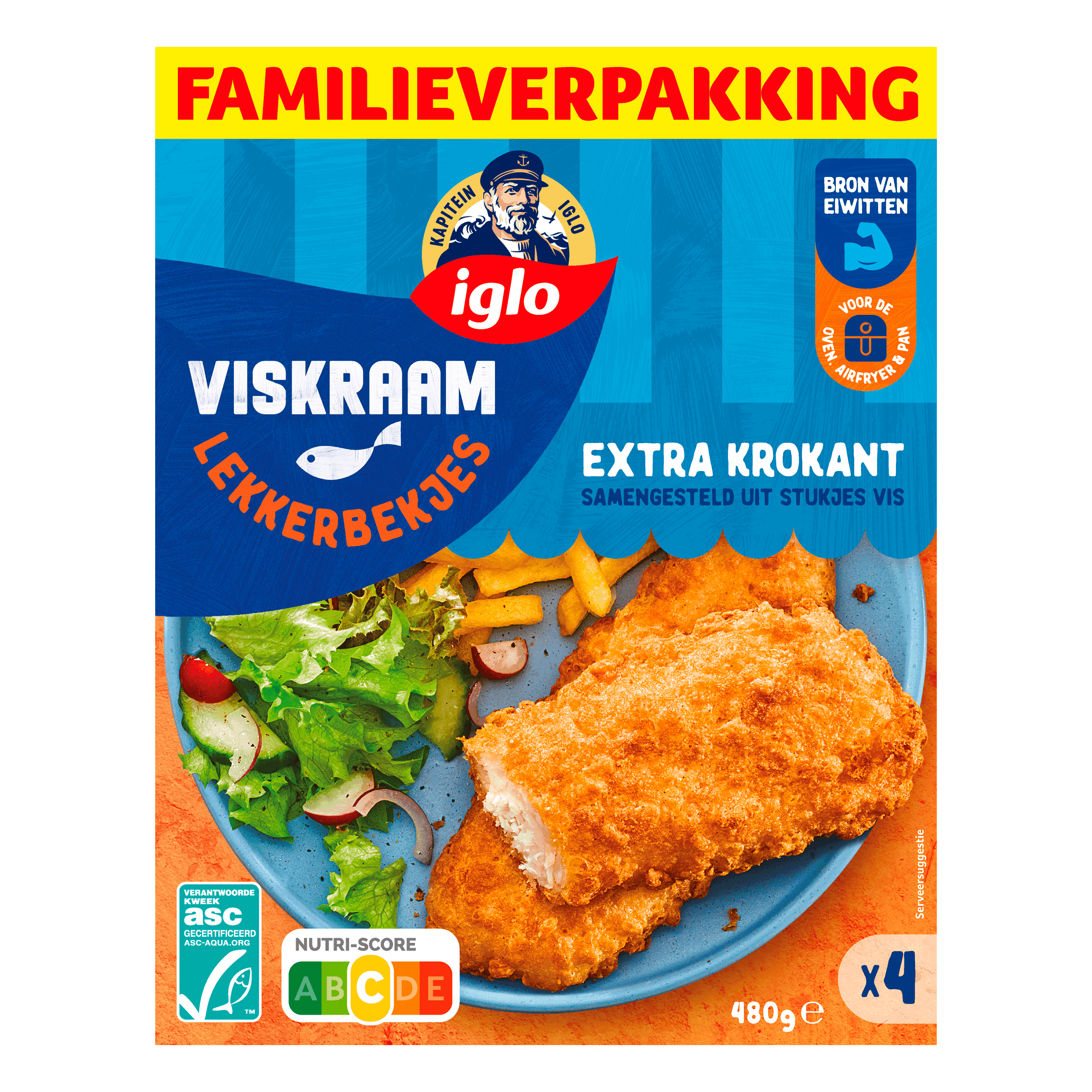 Iglo Kapitein Klassiekers Lekkerbekjes fam