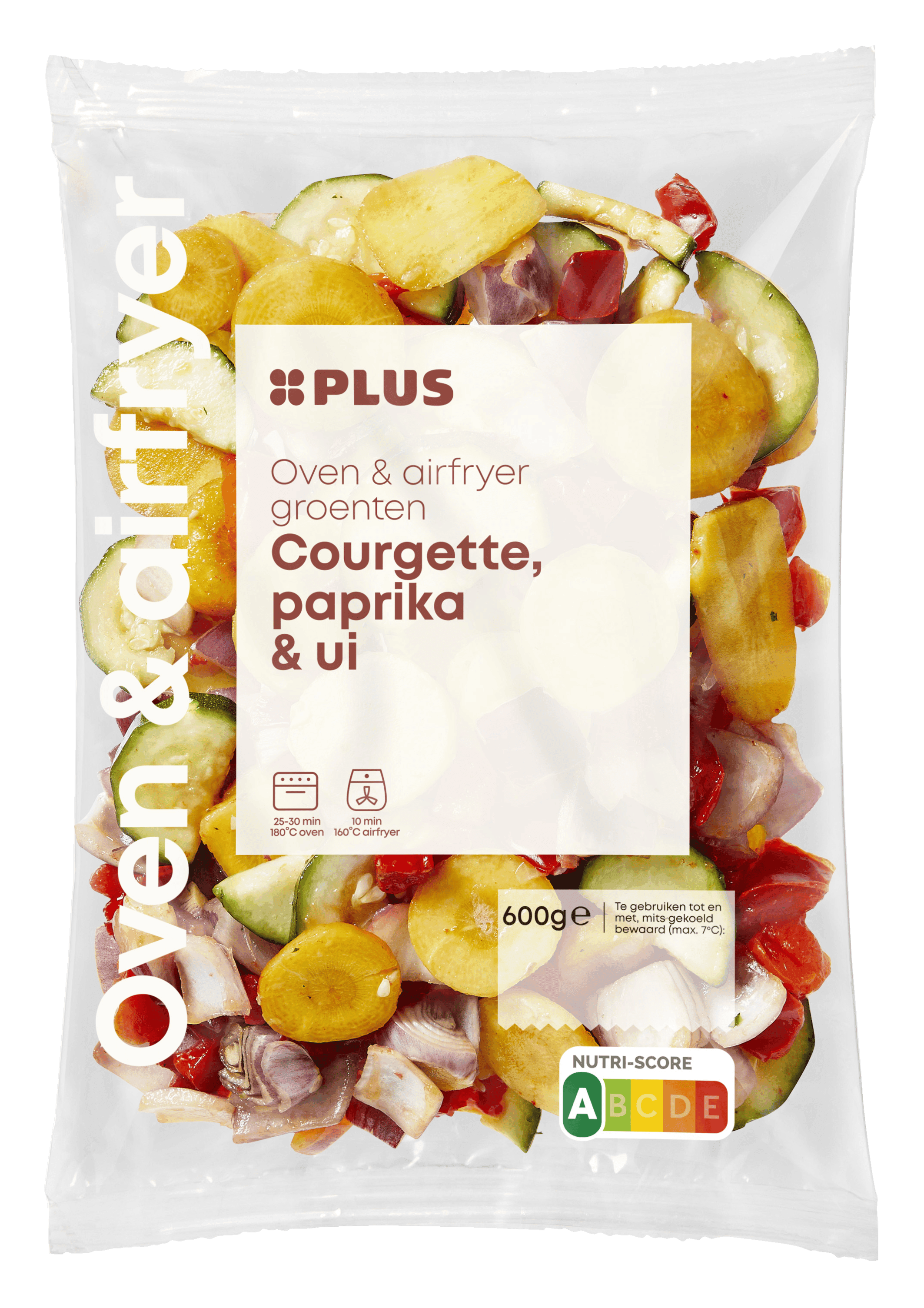 PLUS Oven en Airfryer groenten courg paprik