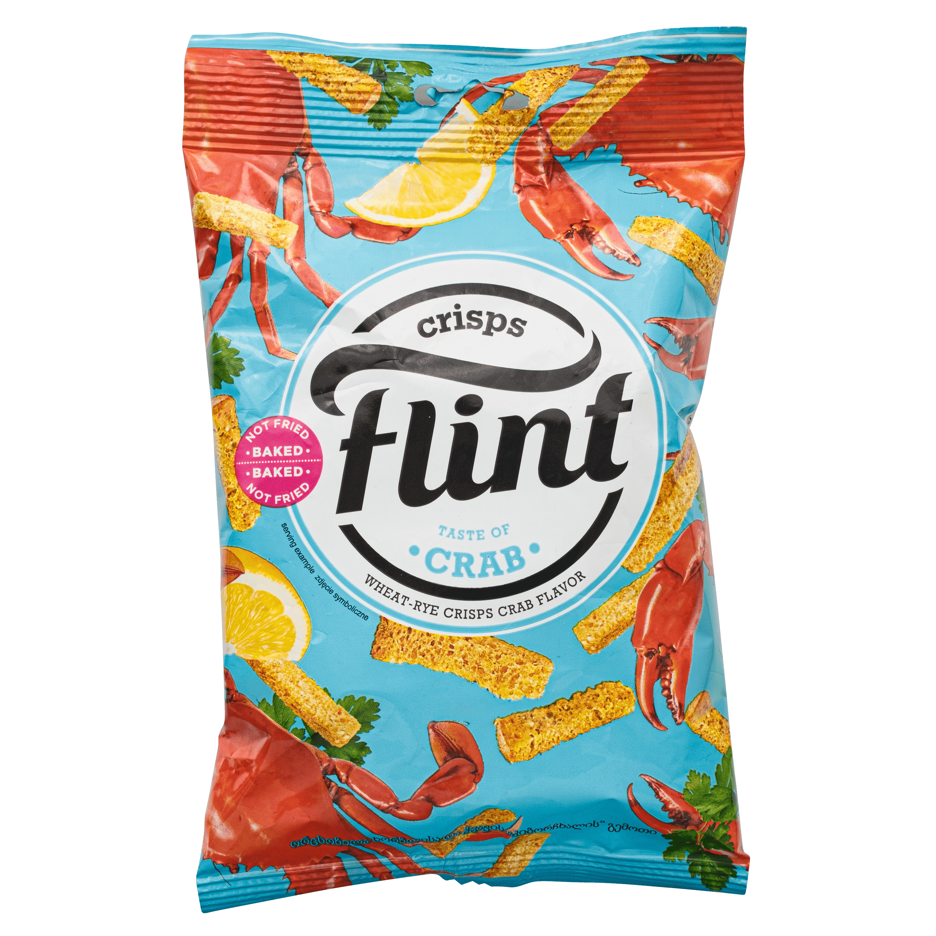 Flint Wheat Rusks With Crab