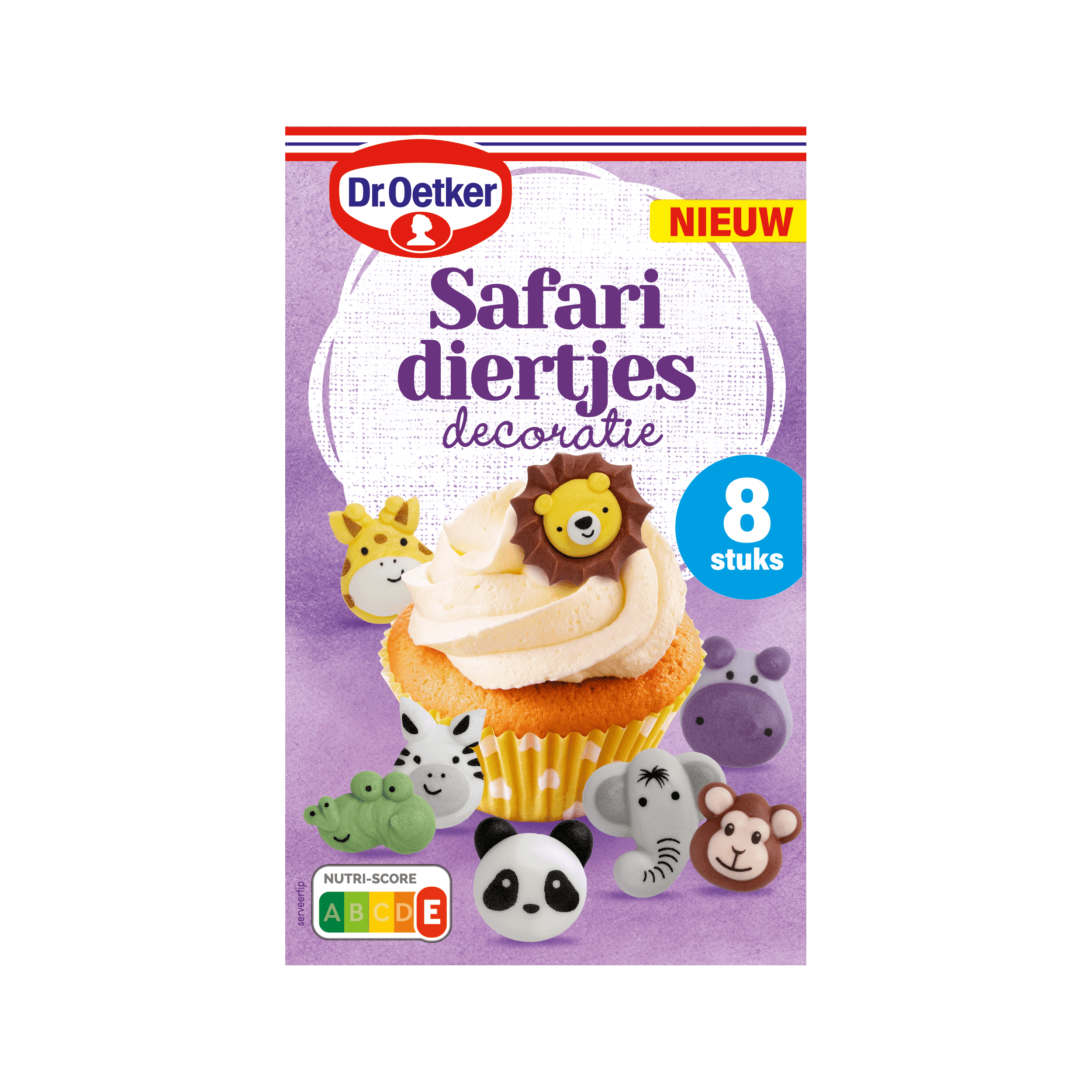 Dr. Oetker Safari diertjes decoratie
