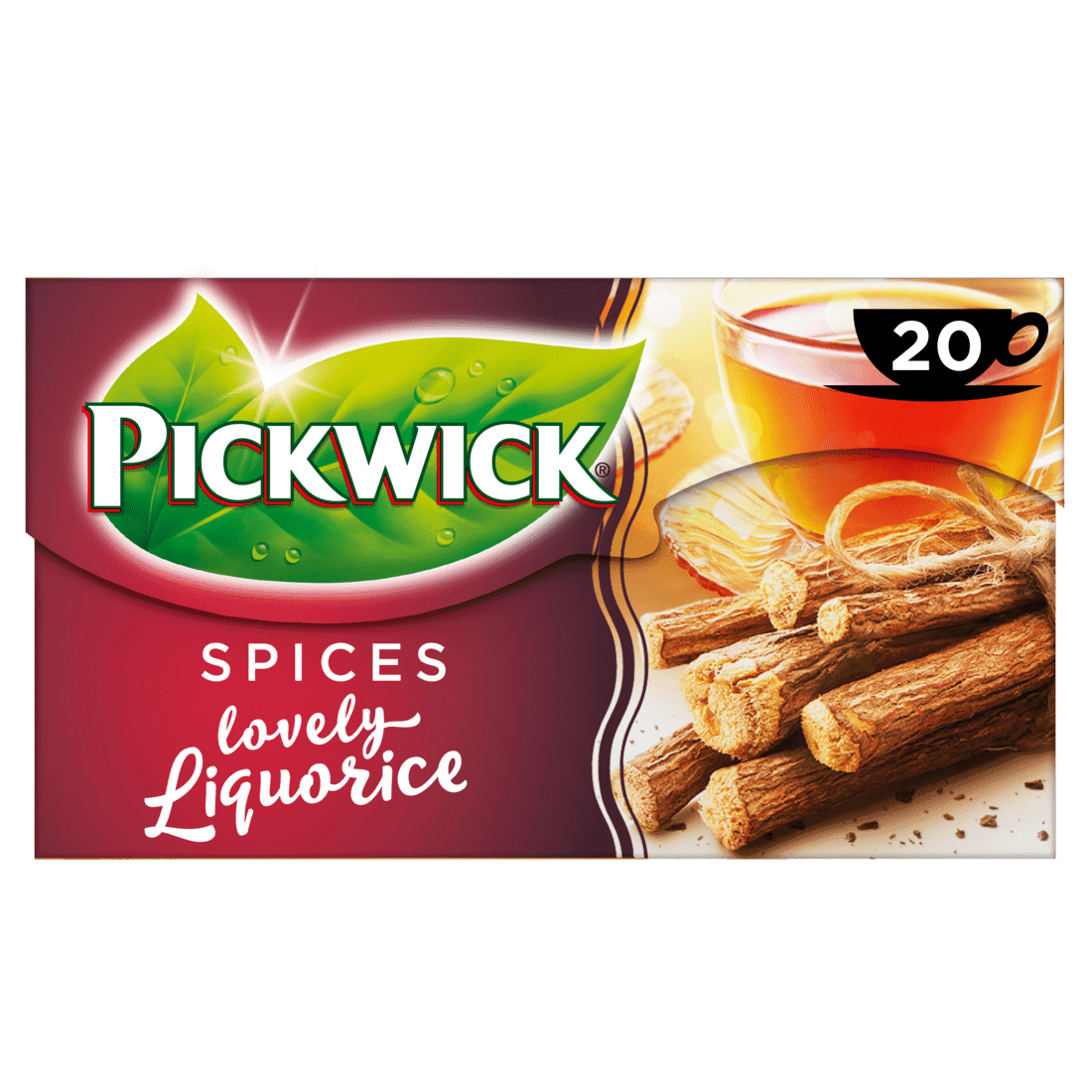 Pickwick Spices zoethout zwarte thee