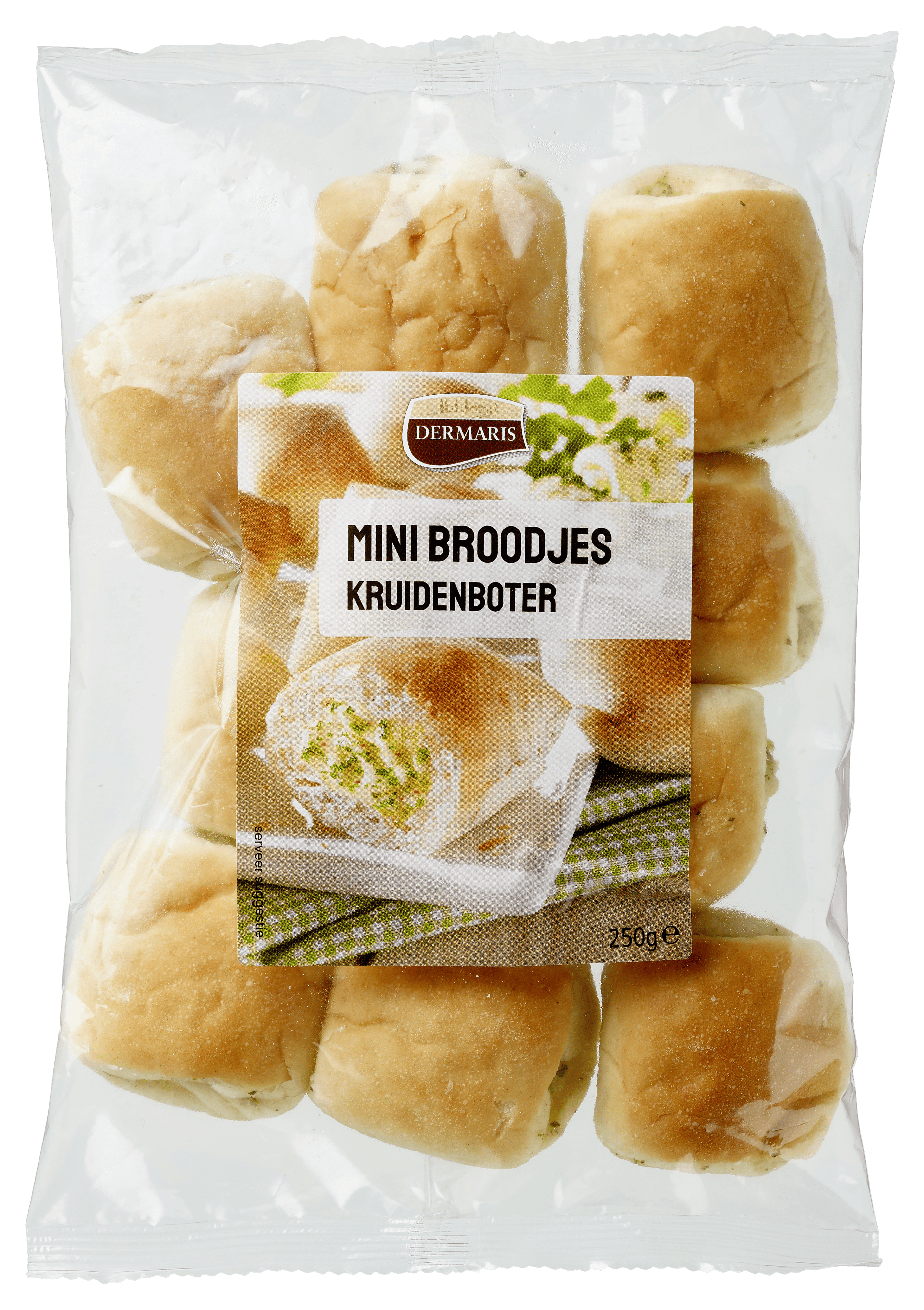 Dermaris Mini broodjes kruidenboter