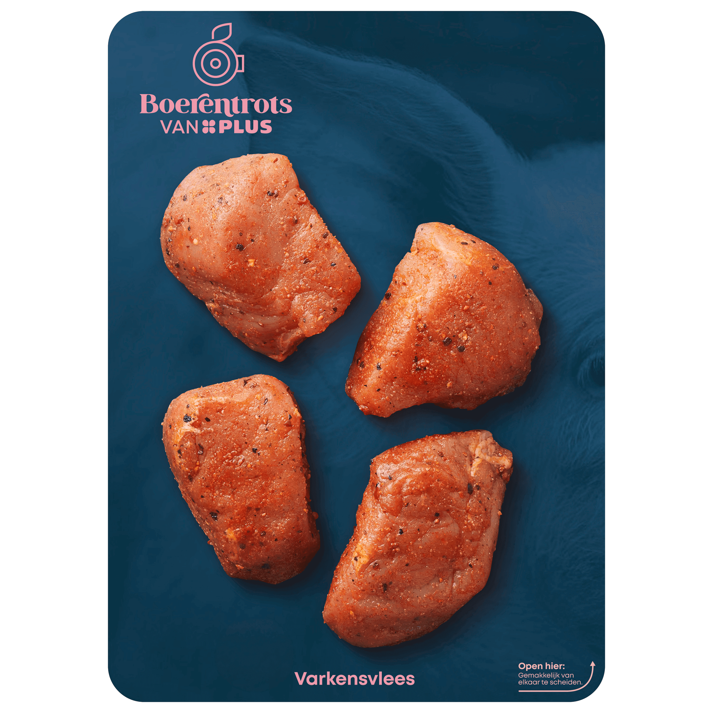 PLUS Boerentrots Varkenshaas medaillons smokey pepper